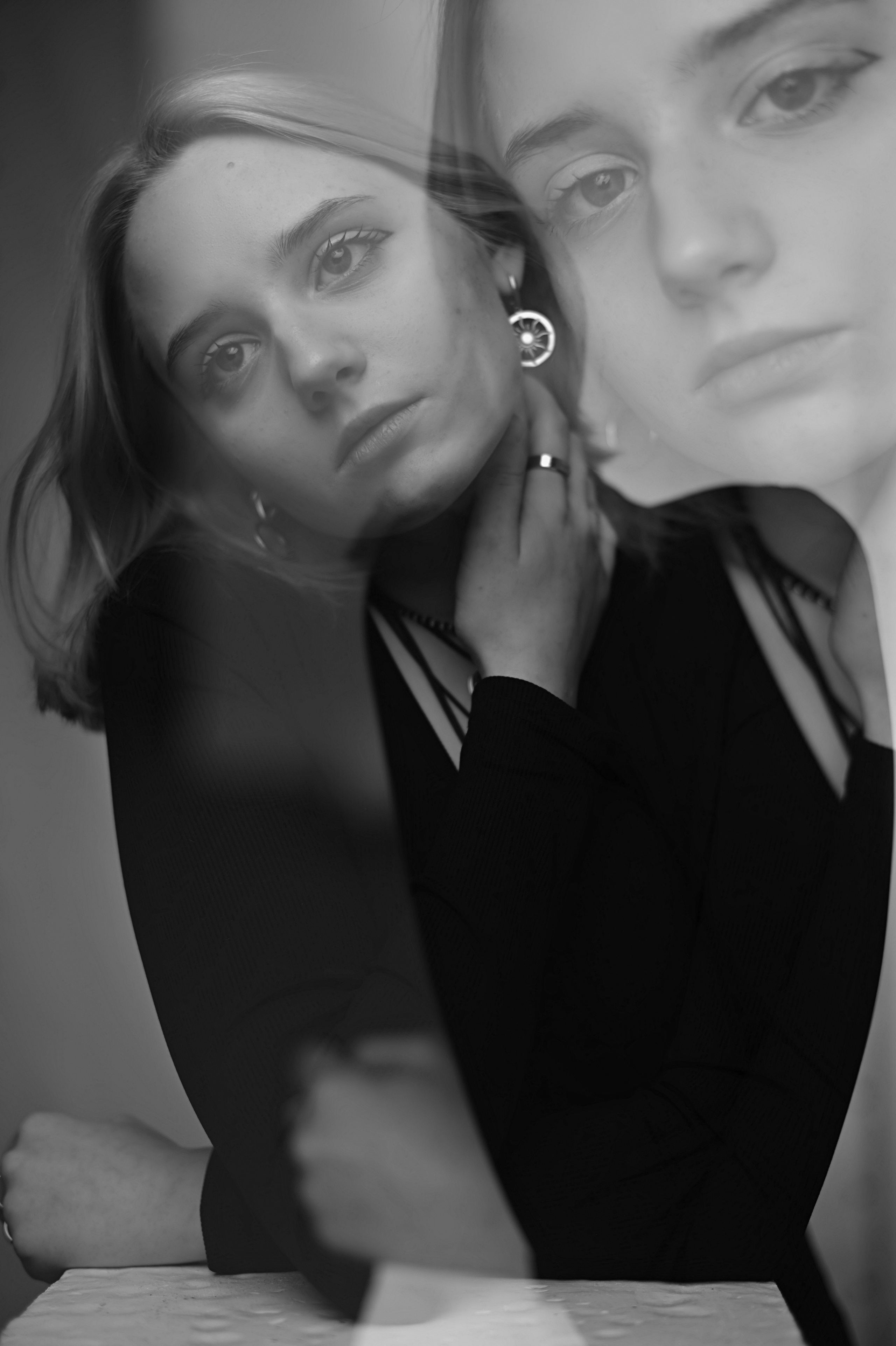 Портреты Black&White. Школьный фотограф Надежда Шамрай, креативные альбомы