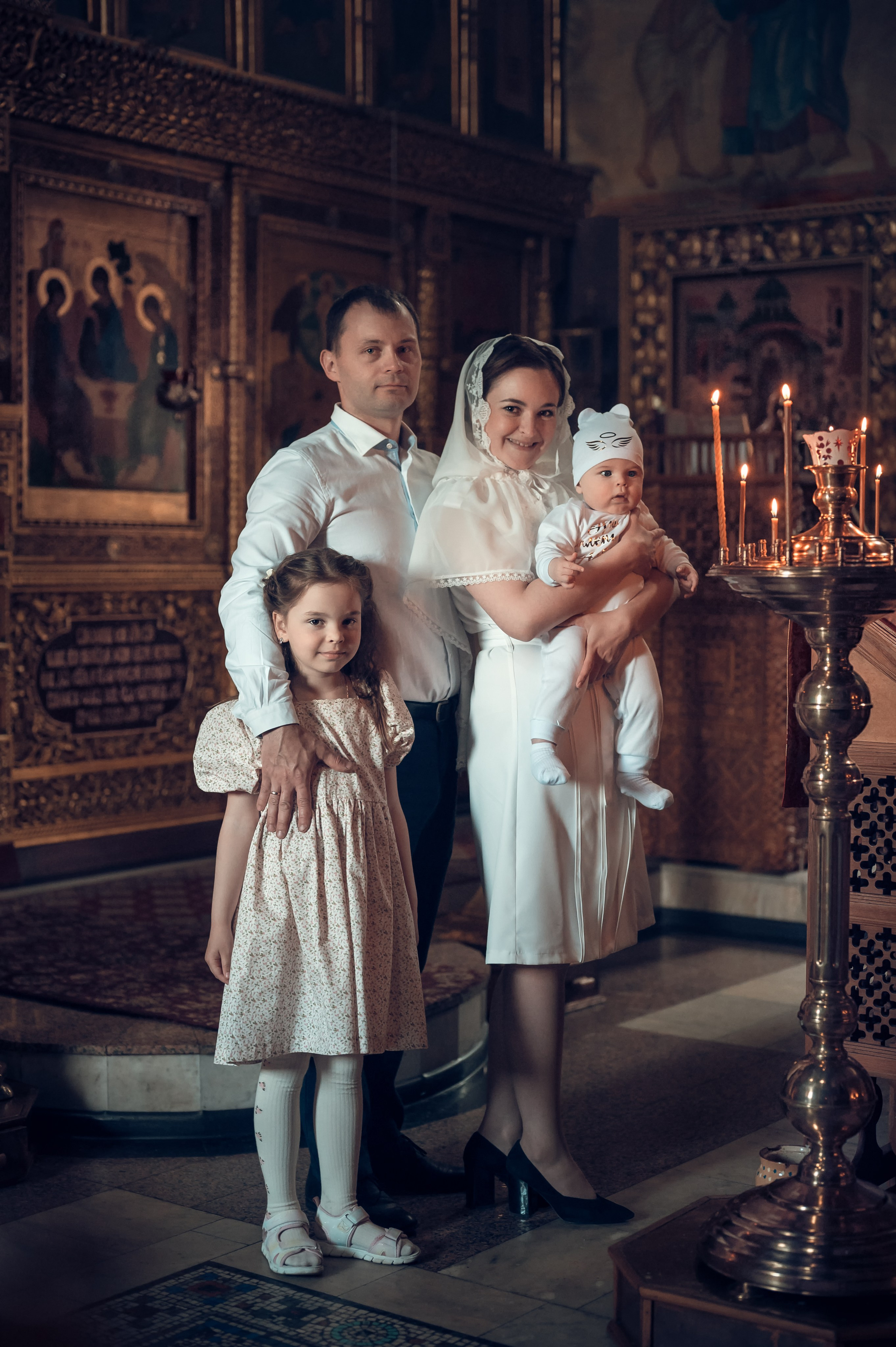 Таинство Крещения Спасо-Преображенский Храм. Семейный фотограф Олеся Батурина Рязань