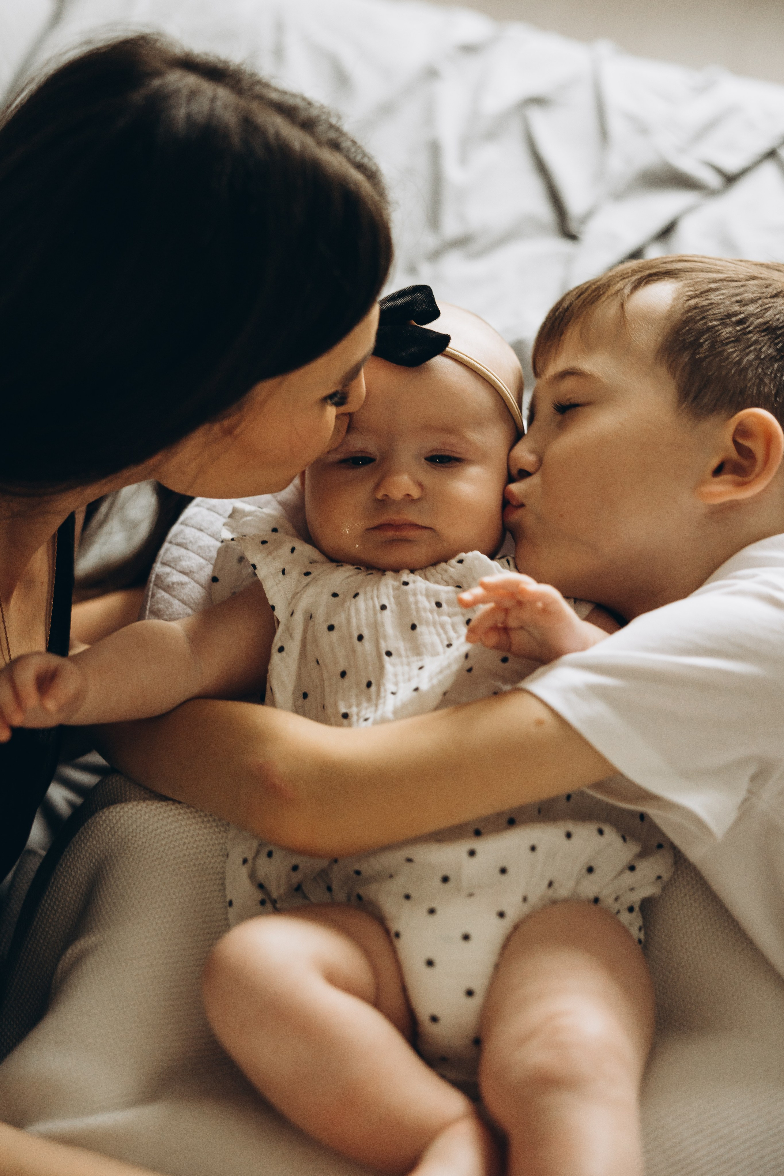 Марина, Илья и Аня. Семейный фотограф в Москве Виктория Ястребинская