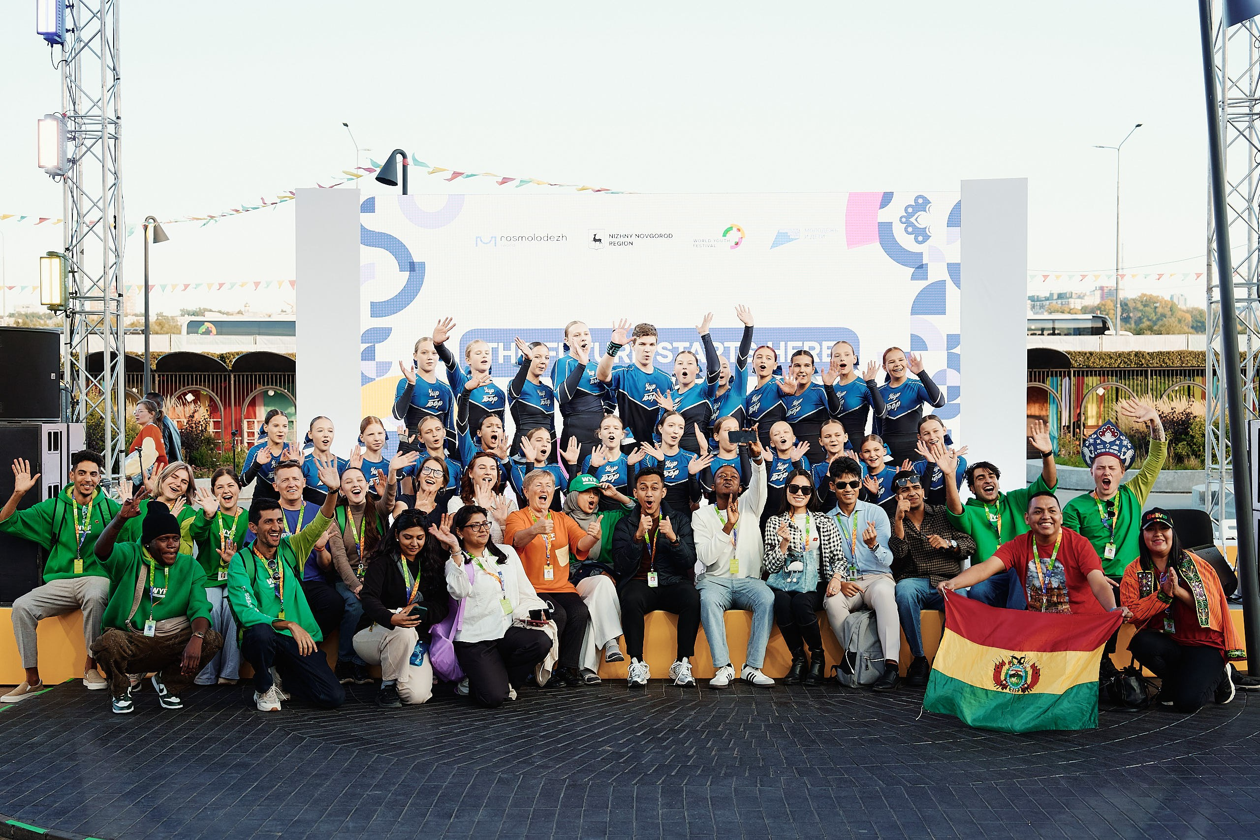 Слет фестиваля молодежи 2025. Репортажная съемка в Москве