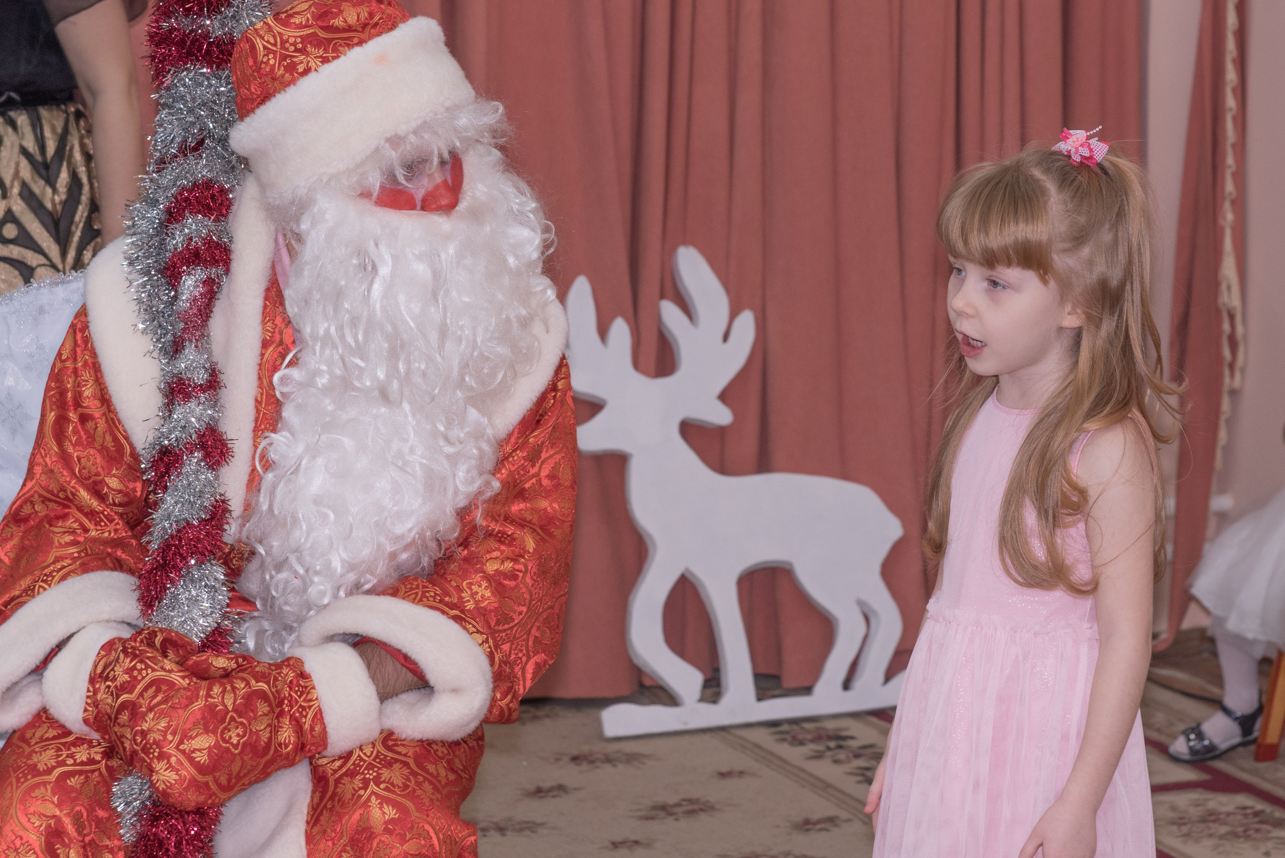 Ёлка в детском саду. Фотограф Евгений Симохин