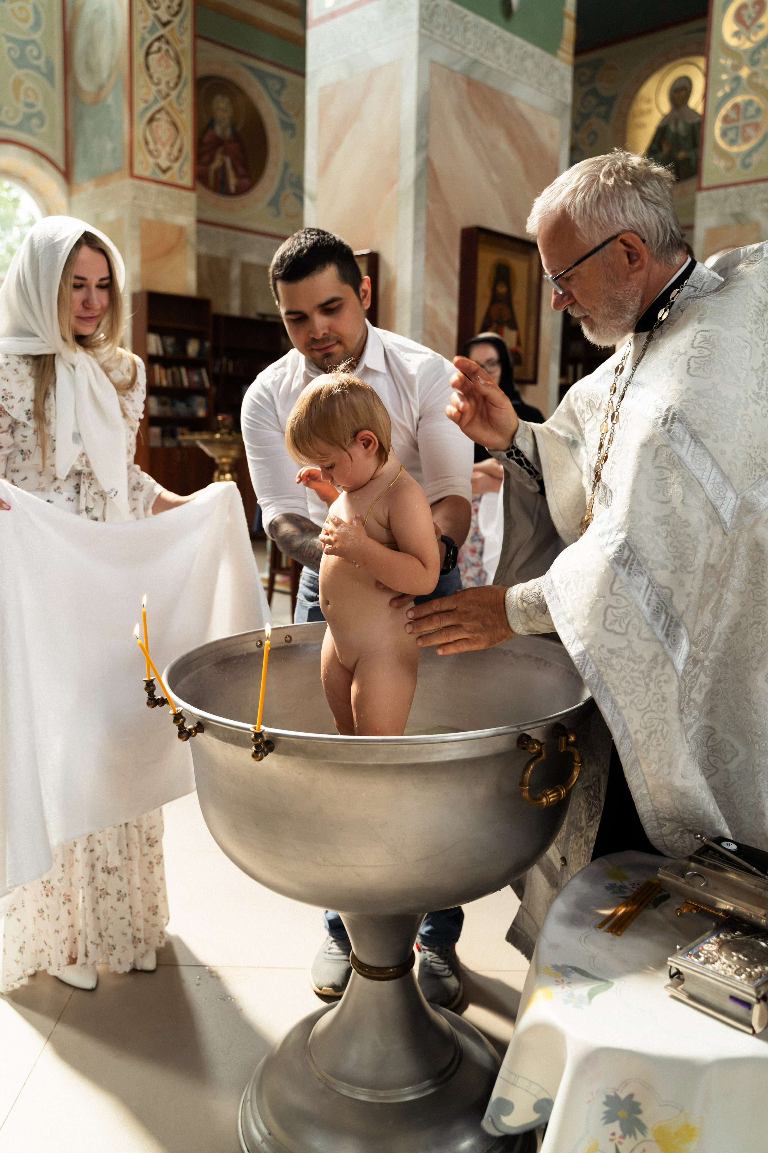 Крещение. Фотограф Алина Филимонова Тверь