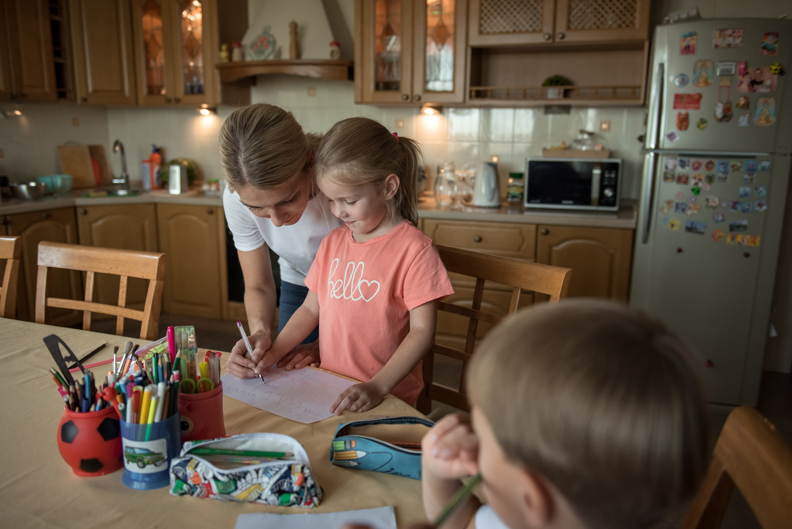 Семейная фотосессия дома. Фотограф Саратов Юлия Петрова