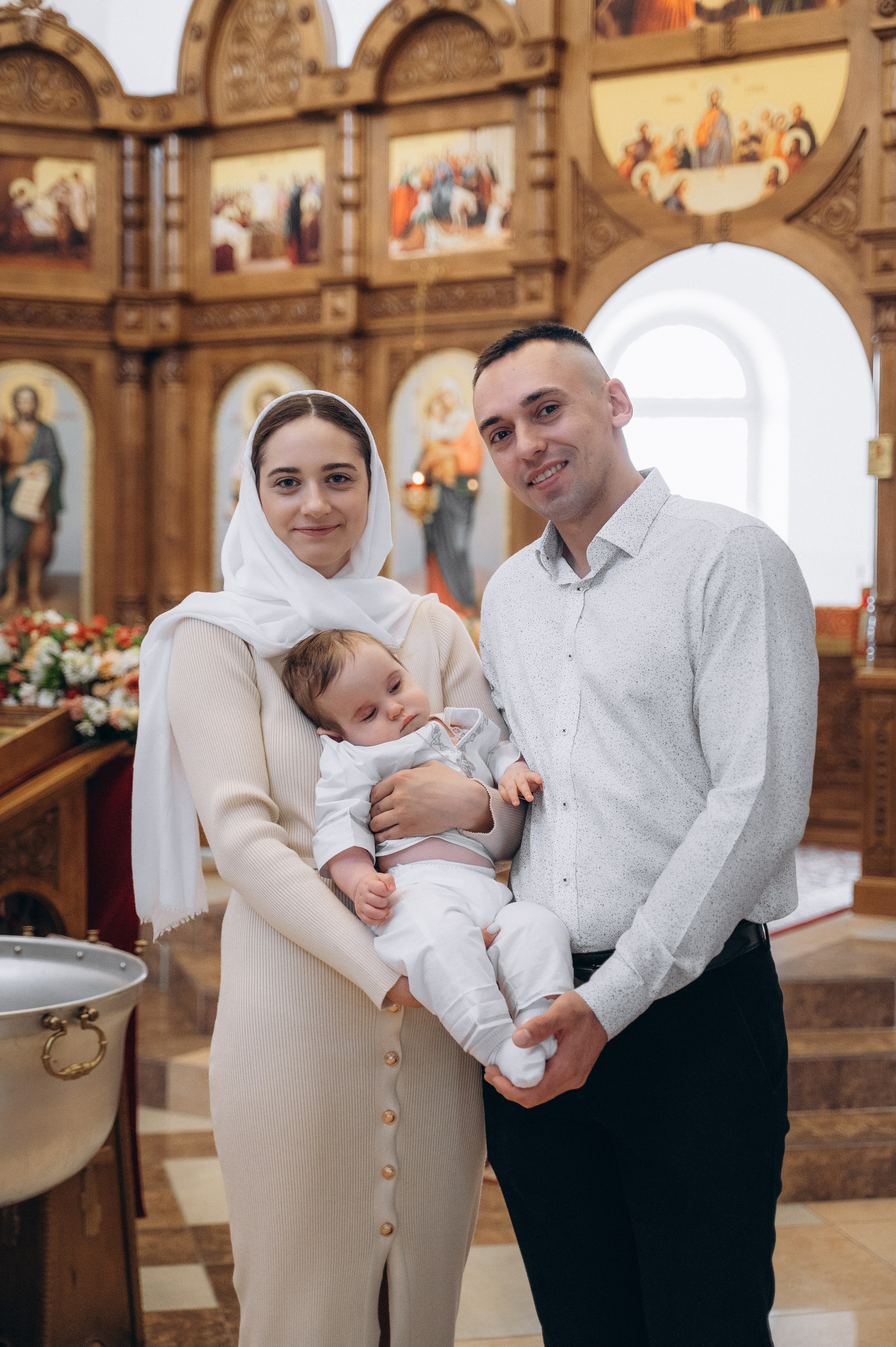Крещение Мирона (Храм Преображения Господня). Семейный фотограф в Минске Дарья Дреко