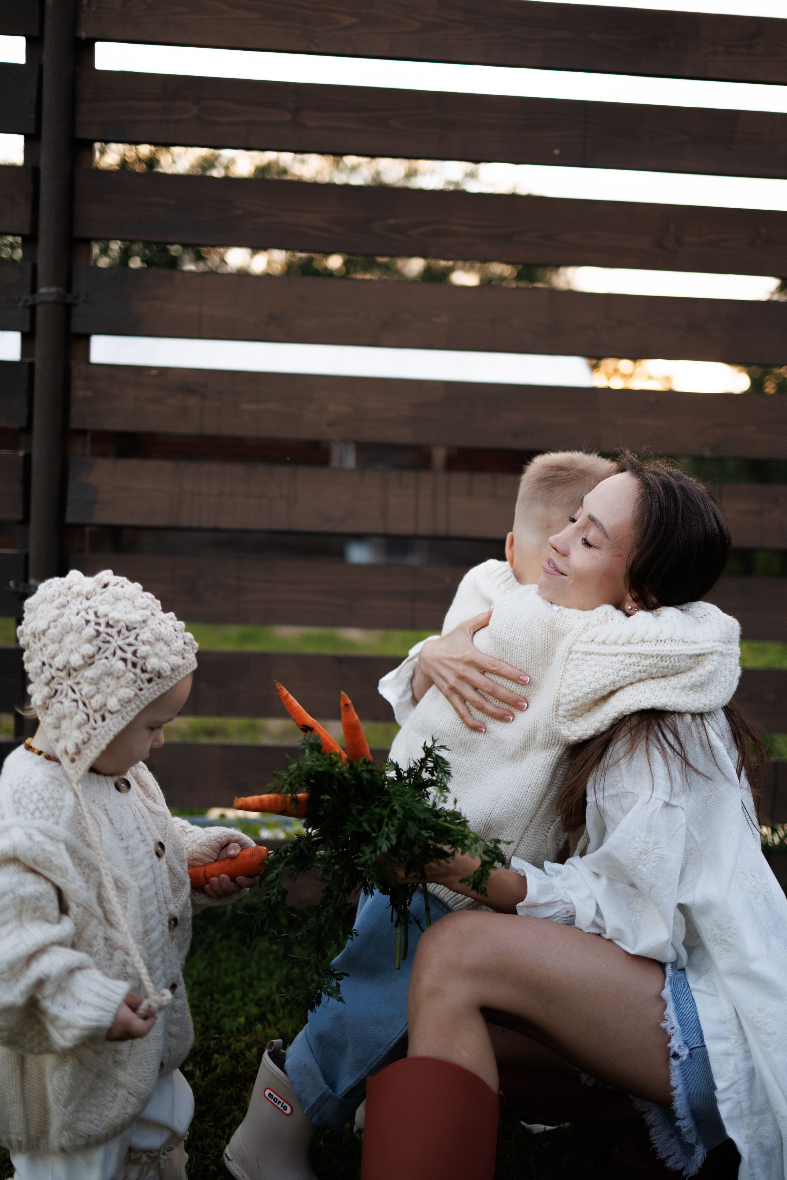 Мария Платон и  маленькая Мира. Семейный и детский фотограф в Королёве Шарутина Лидия
