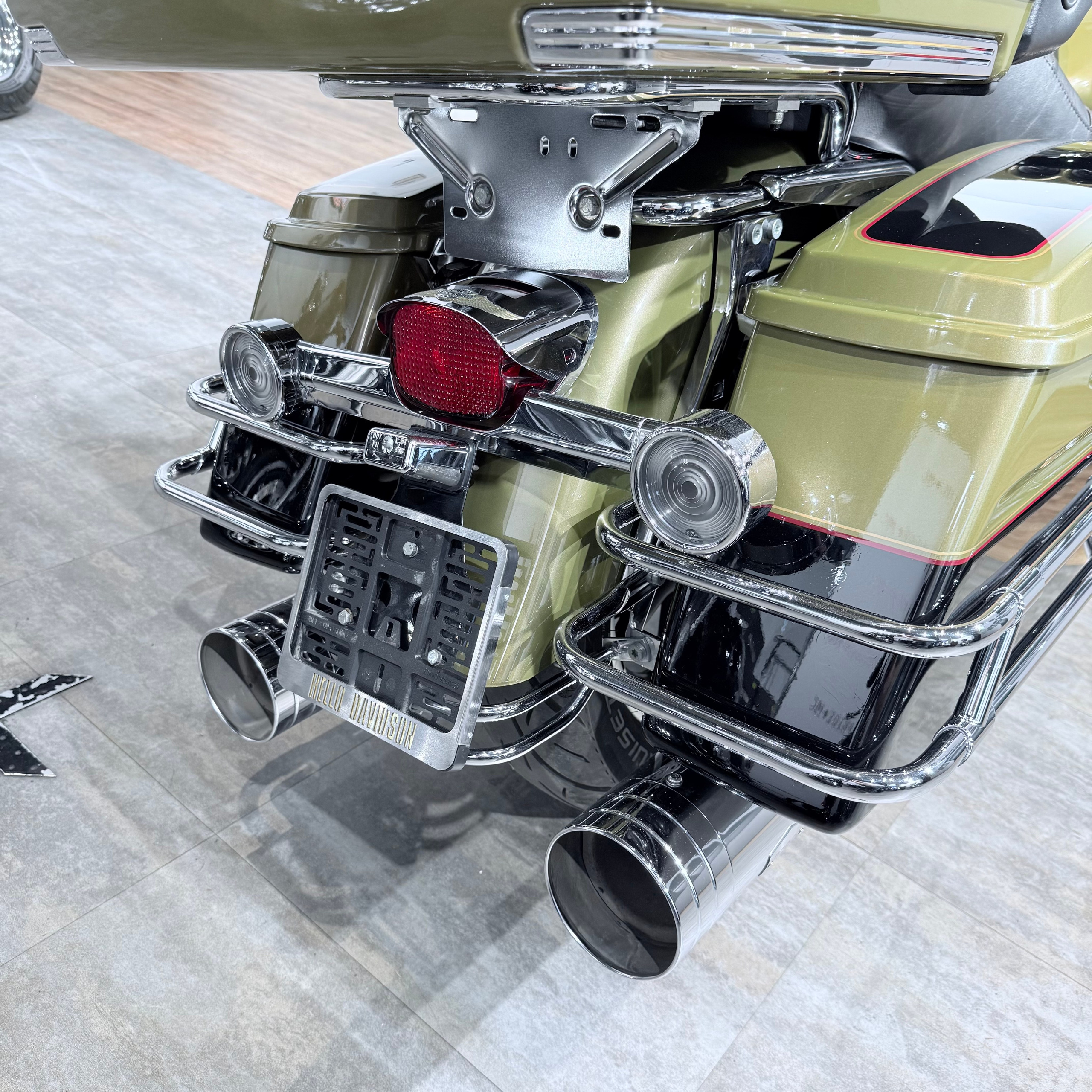 Мотоциклы Harley-Davidson 2007 Electra Glidе Ultrа Gоld Olive (Touring) — купить мотоцикл. Hello Davidson, Москва. Только хорошие мотоциклы…