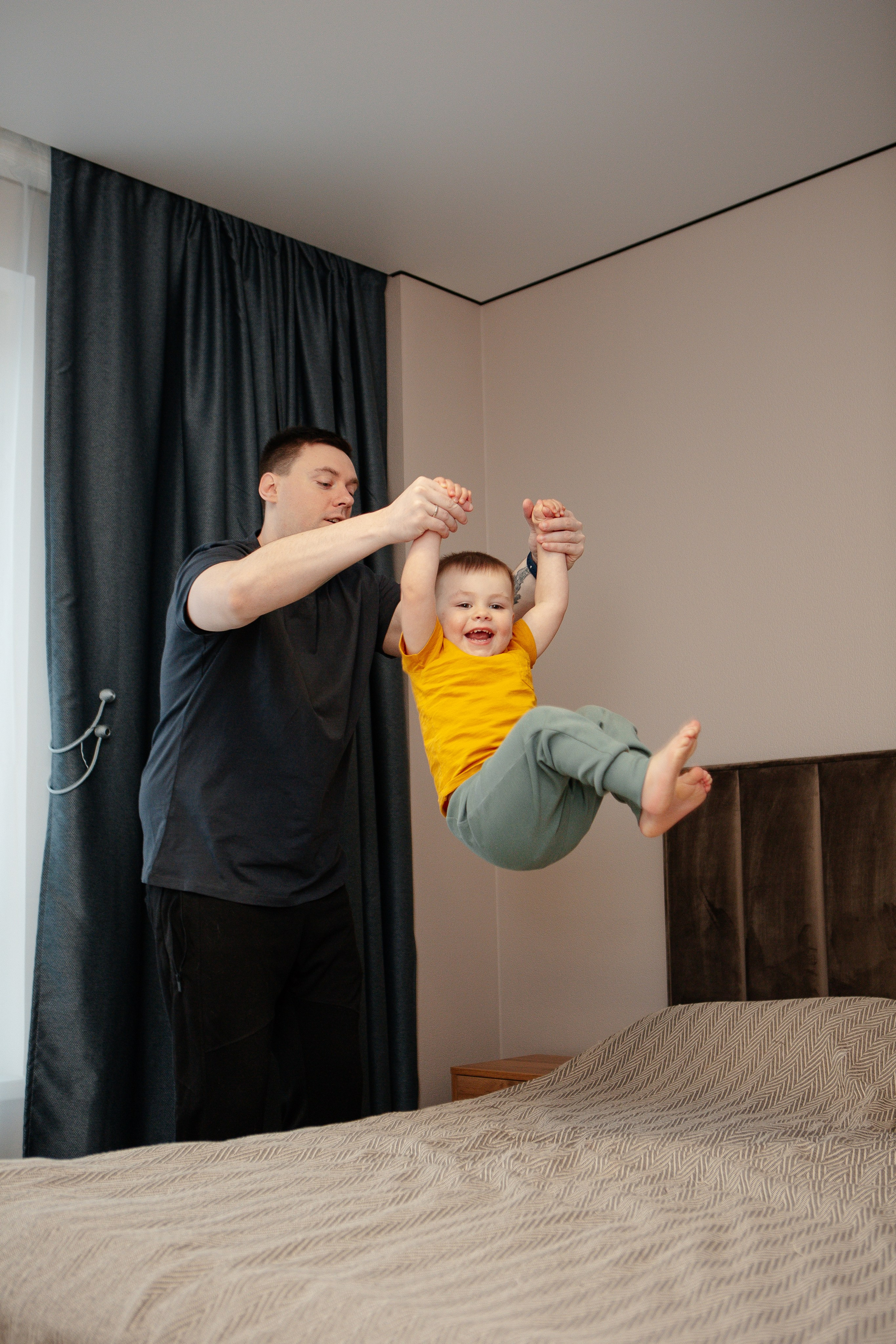 Роман и его семья. Семейный и детский фотограф в Москве Александра Мак