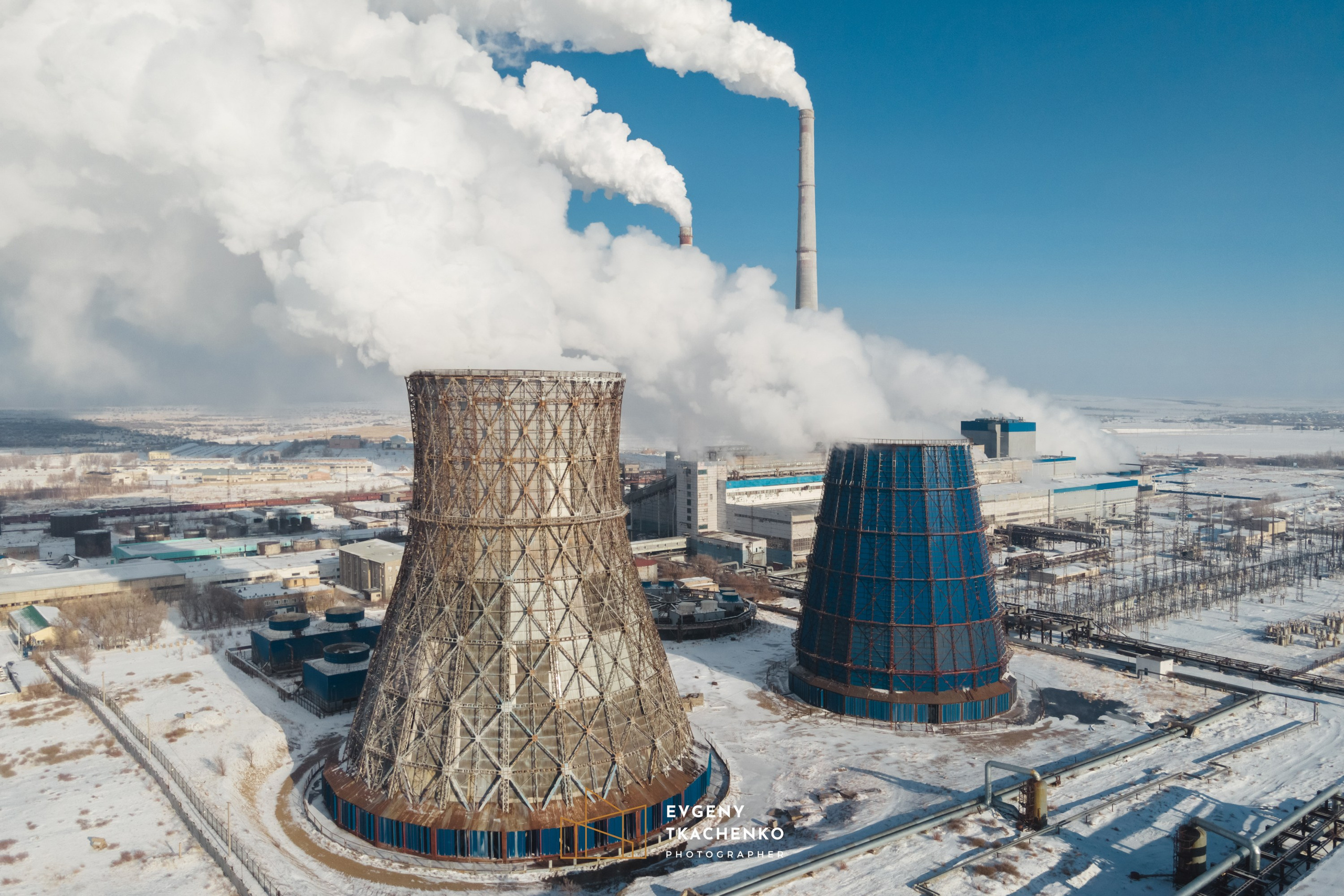 Карагандинская ТЭЦ-3. Архитектурный и интерьерный фотограф в Казахстане