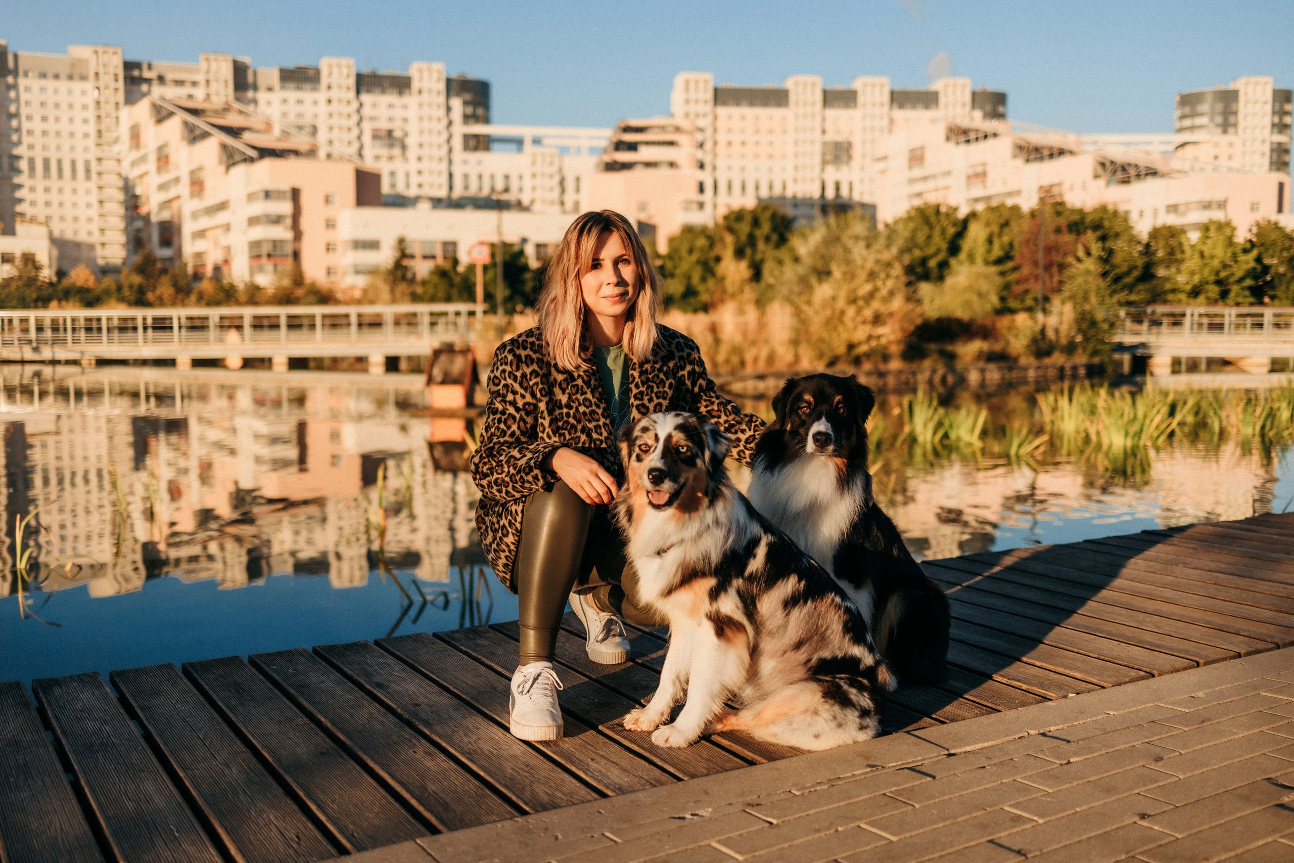 Аня, Чарли и Ева. Фотограф-анималист Елена Радченко, Москва
