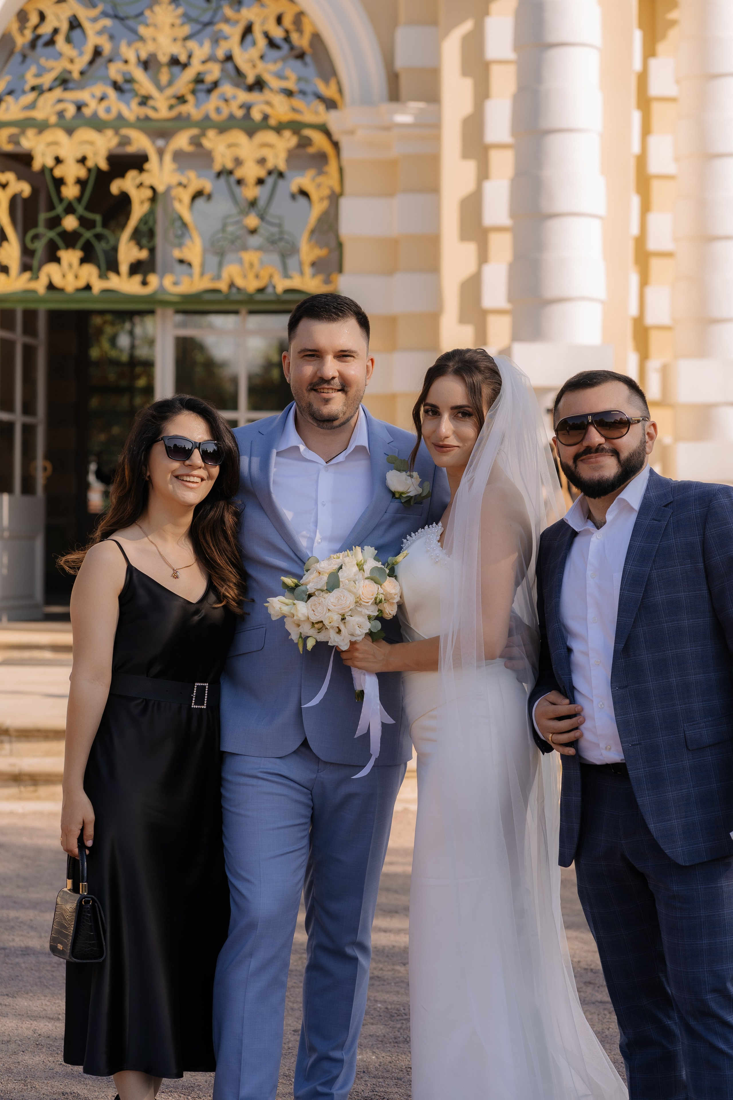 Свадебная фотосессия в Москве, парк Кусково. Свадебный фотограф в Москве Анна Полушина