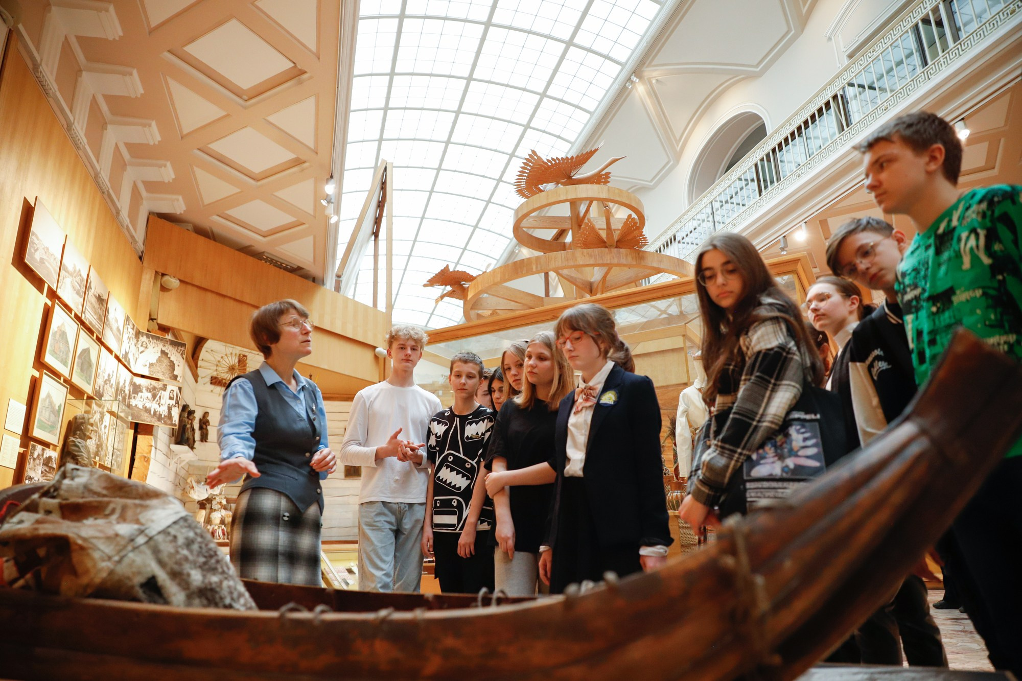 Экскурсия в Этнографический музей. Фотограф Дарья Попова