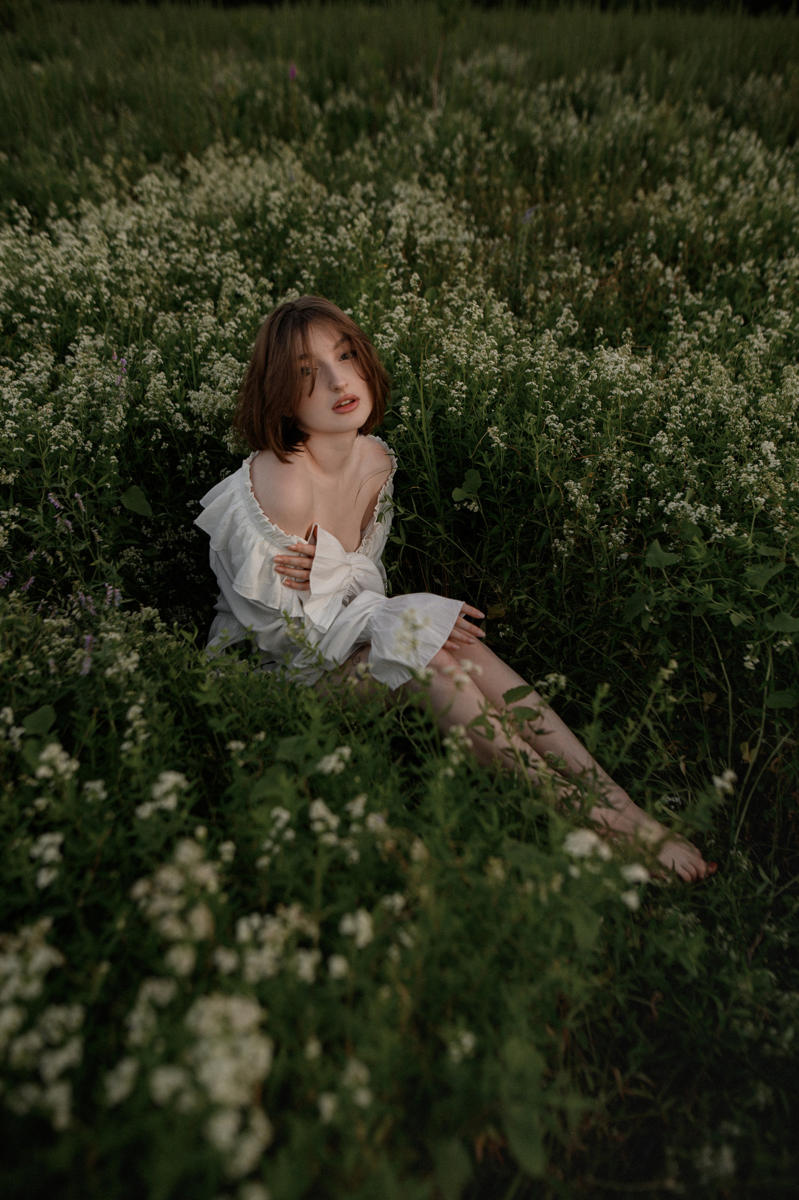 Полина и поле. Www.ostermiller.ru