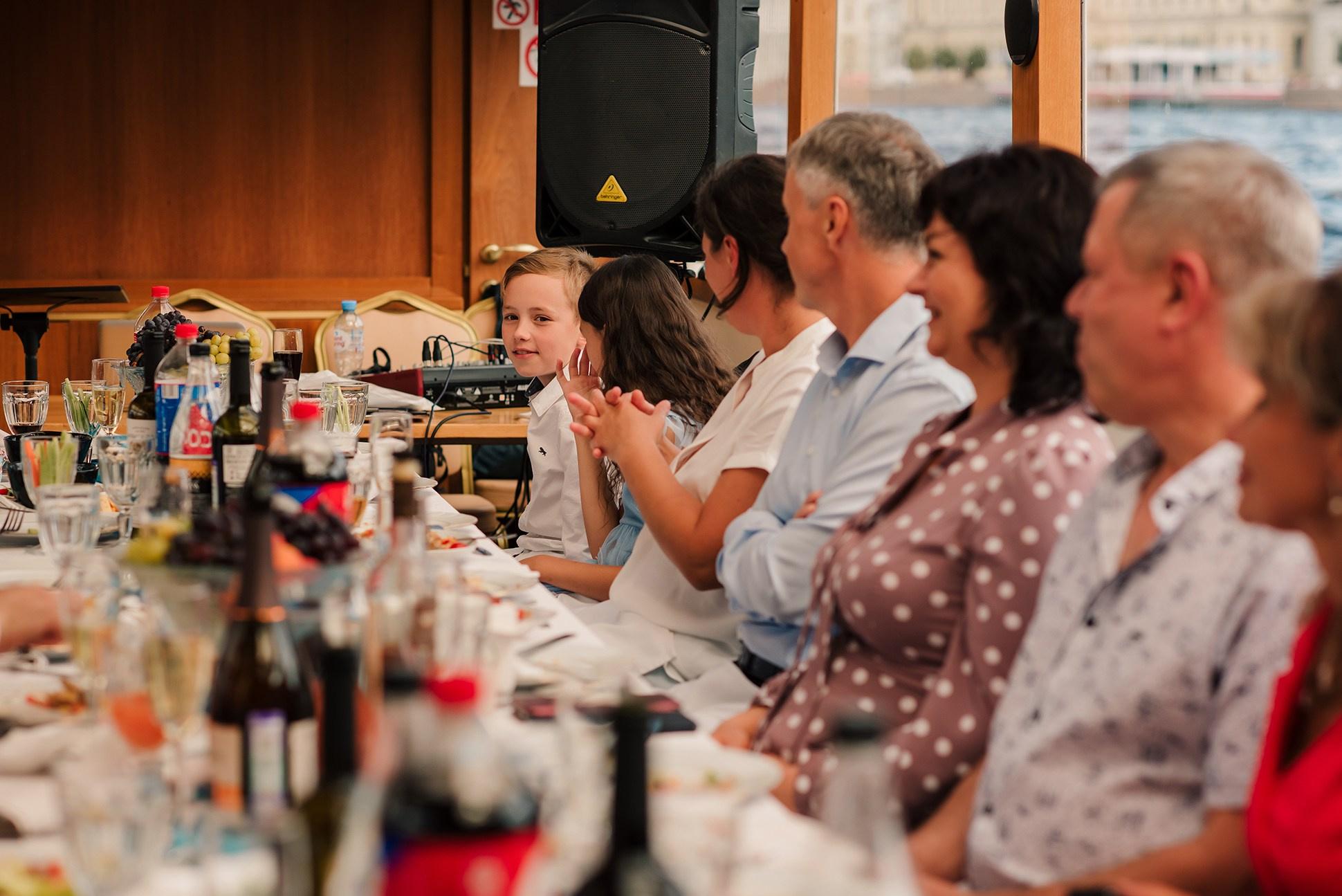 Юля и Андрей. Банкет на воде. Семейный и Свадебный фотограф. Санкт-Петербург. Пушкин