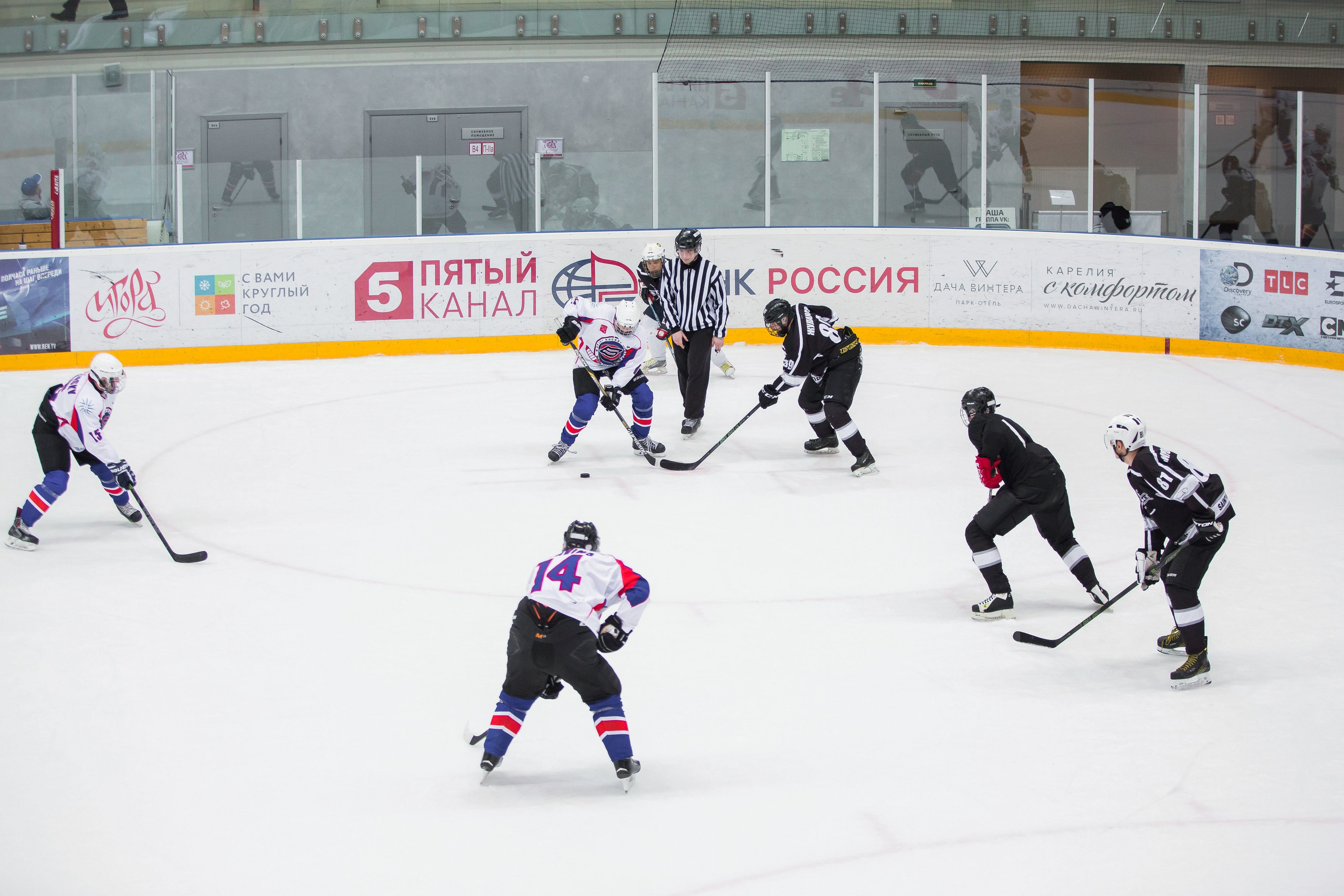 Хоккей для «Work&Sport». Снимаю съемки