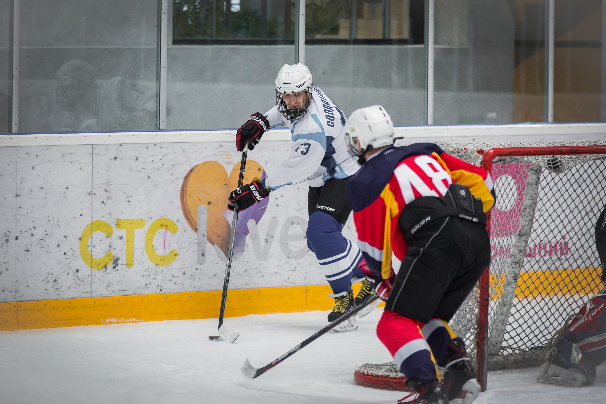 Хоккей для «Work&Sport». Снимаю съемки
