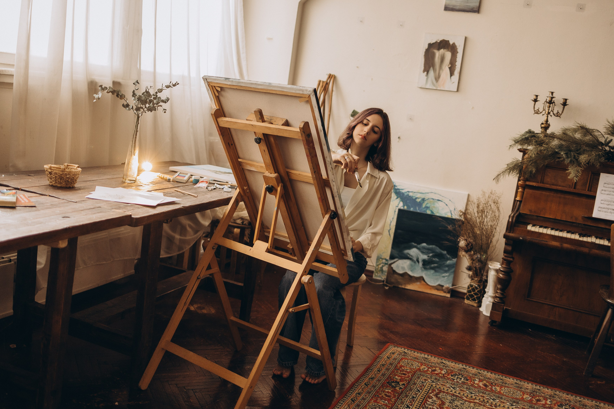 Лиза художник. Семейный и детский фотограф, женский портрет Москва Светлана Мертикова