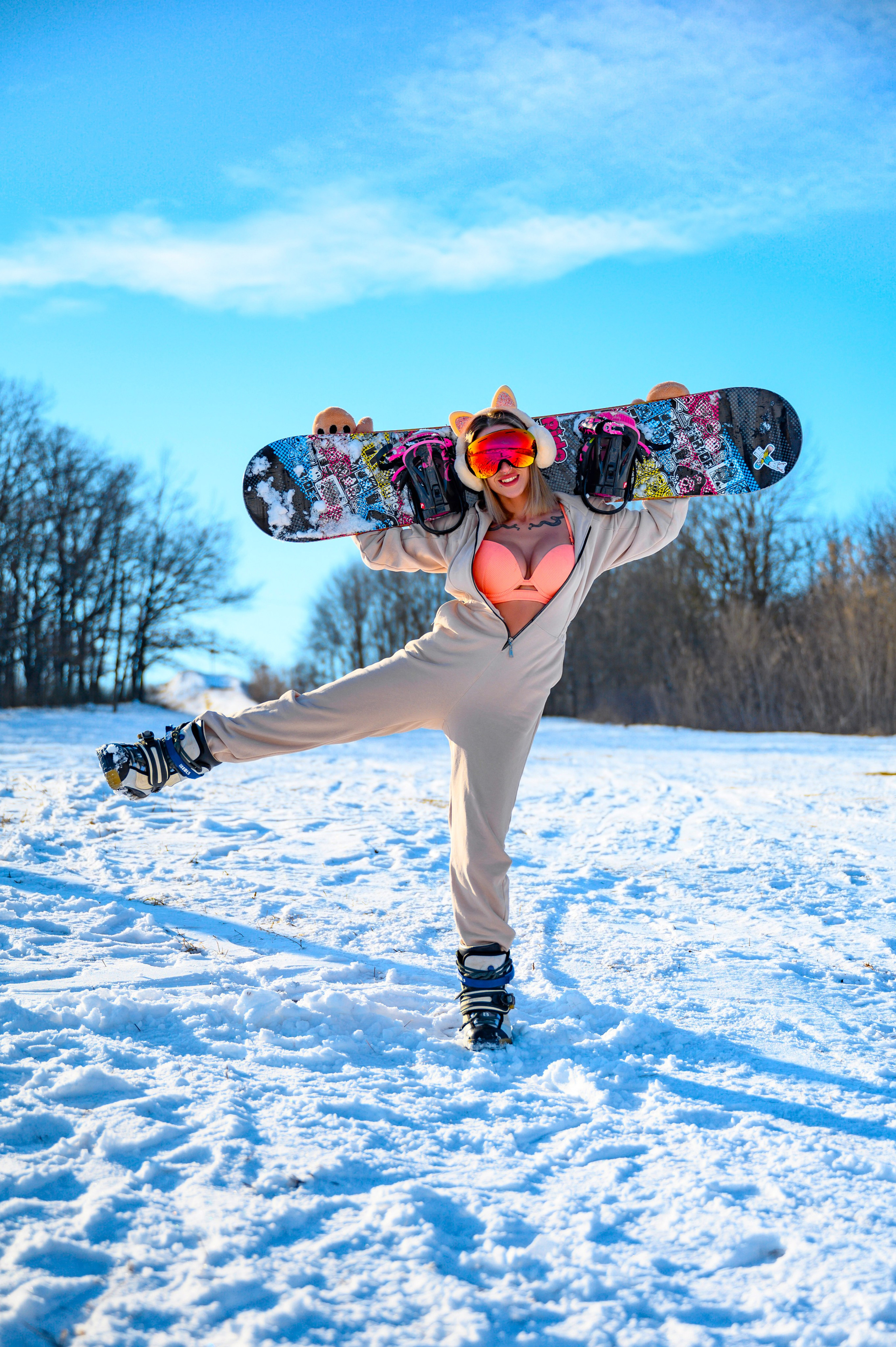 Катя сноуборд. Bazarkom-photo.ru Фотограф Виктор Оськин в Старом Осколе