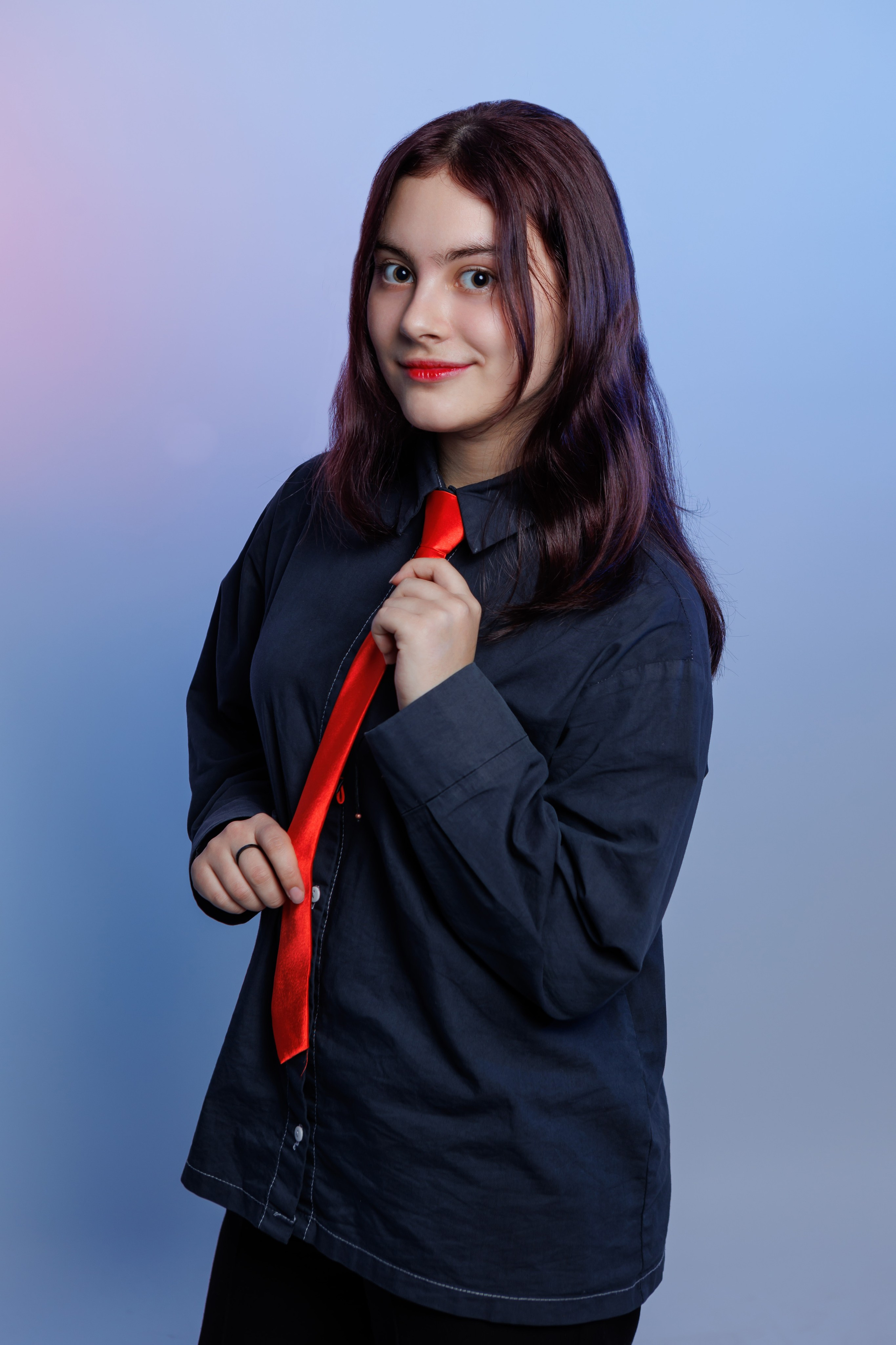 Портреты в студии. Выпускные альбомы в Луге/Школьные съёмки