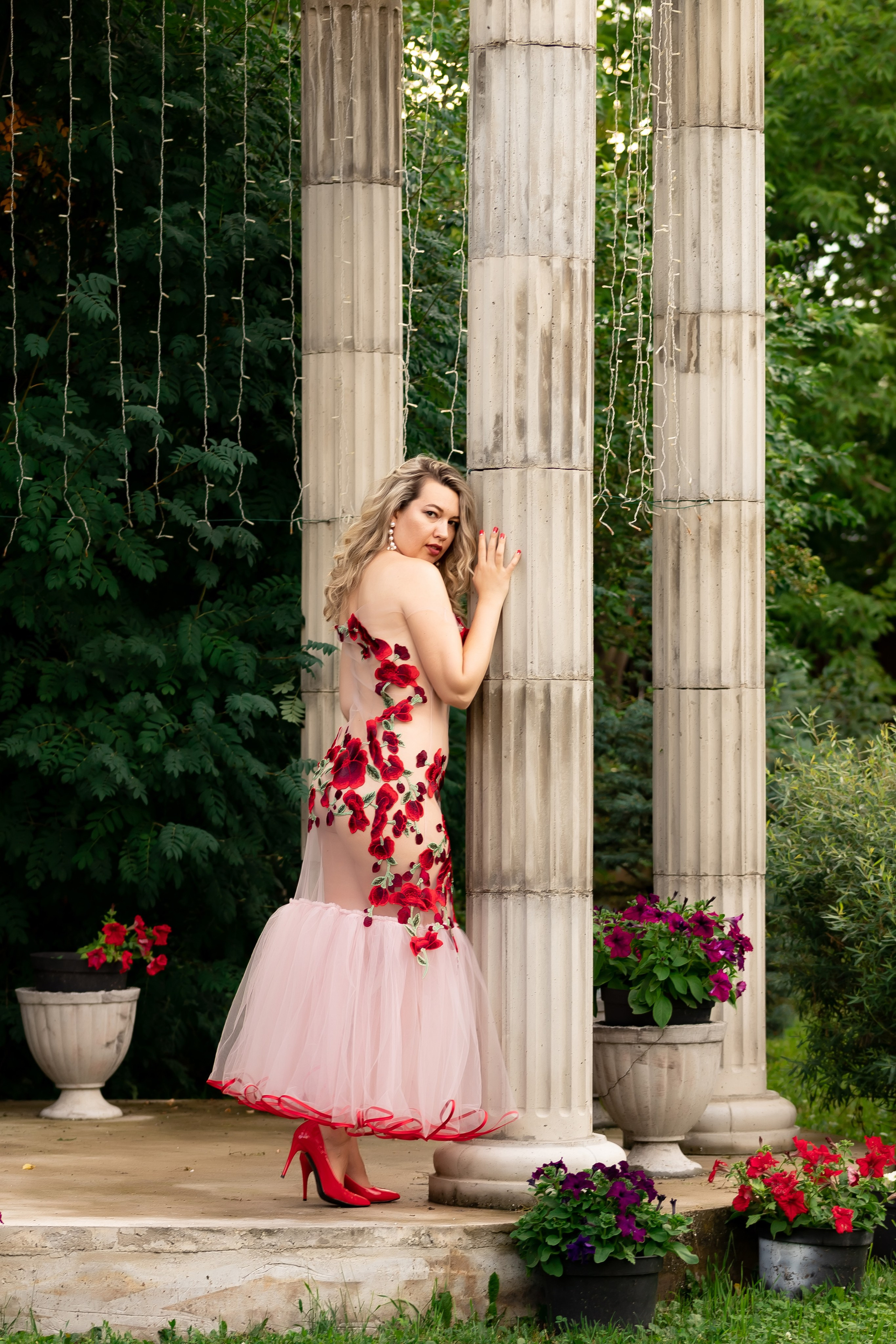 Платье «Цветы». Фотограф в Кемерово Анна Оськина