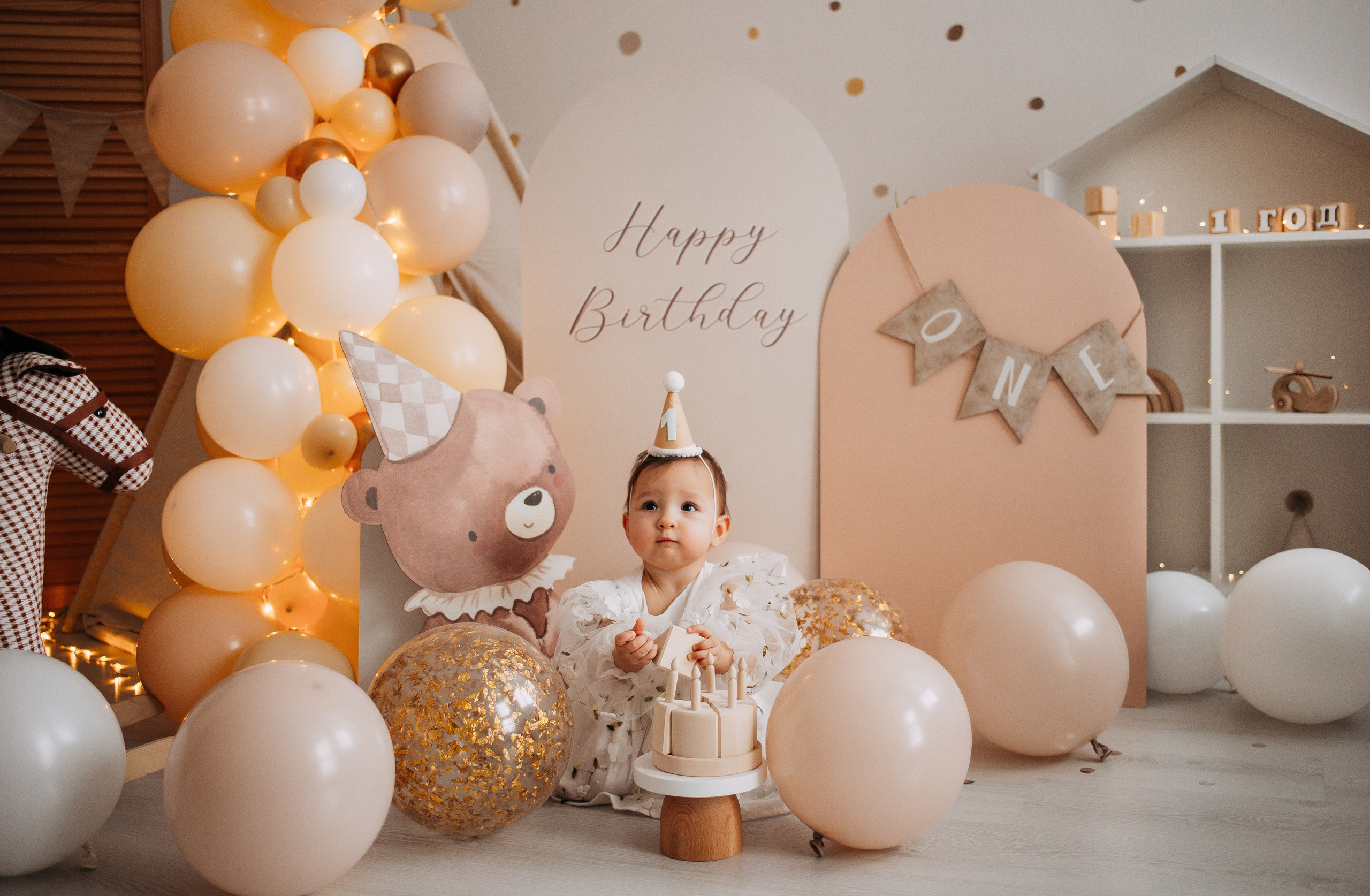 1 годик малышке. Фотограф в Санкт-Петербурге Гарипова Валерия