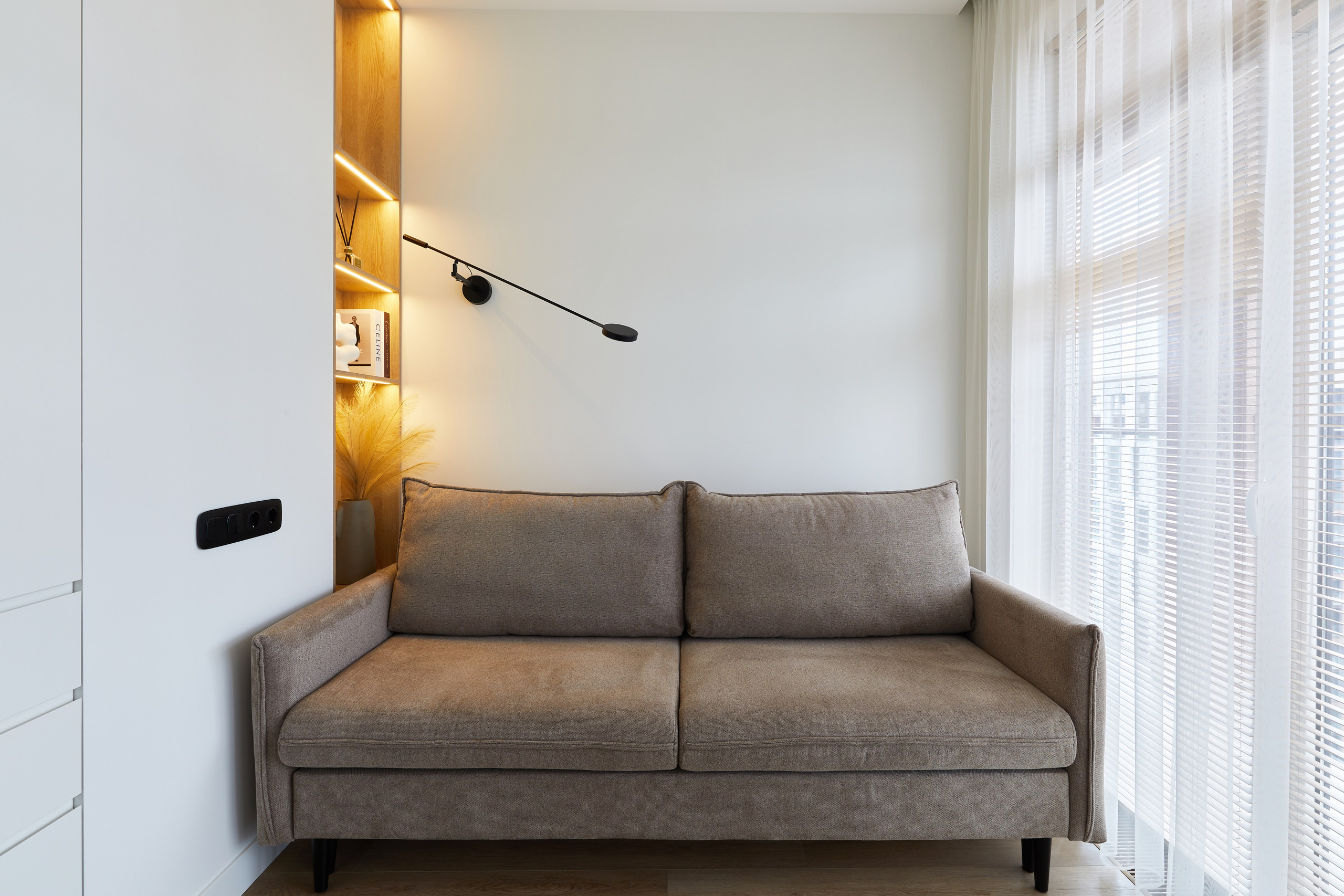 3-КОМНАТНАЯ В ЖК АЛЛЕЯ ПАРК. Интерьерный фотограф в Сочи Анисимова Ольга