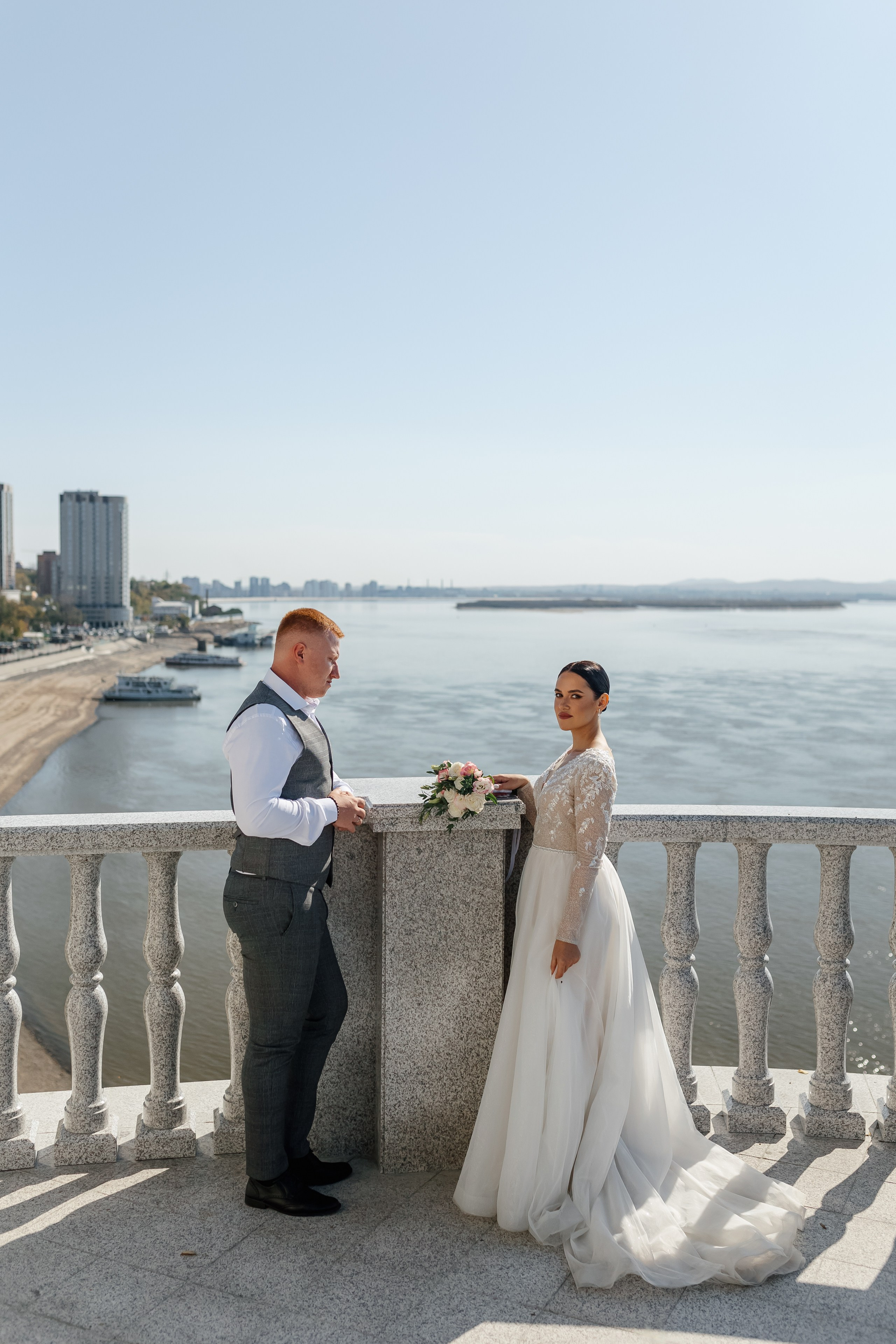 Степан и Алина. Красивая осенняя прогулка. Свадебный фотограф в Хабаровске