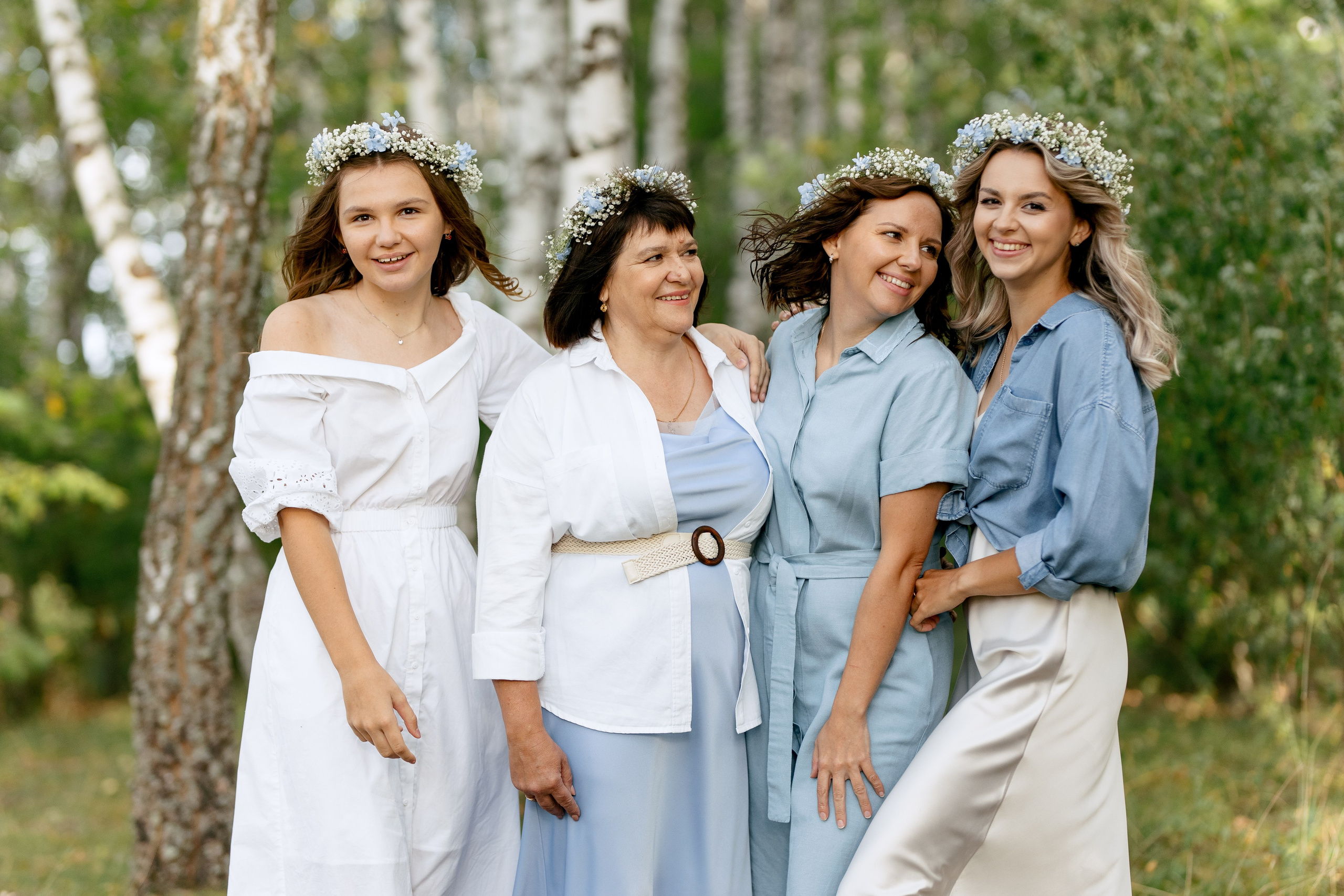 В берёзках. Свадебный и семейный фотограф в Туле и области Маша Костина