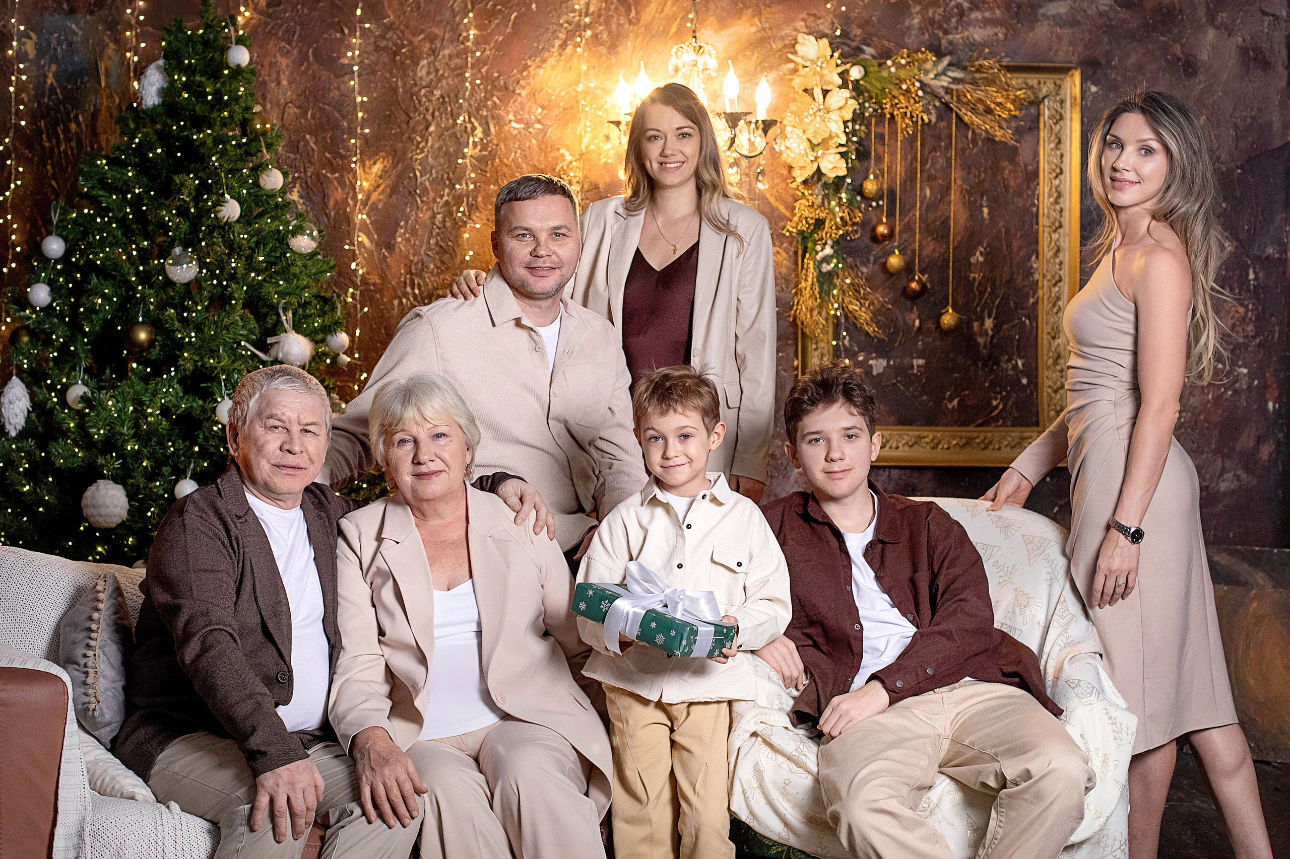 Новогодние съёмки. Фотограф Ирина Зверева