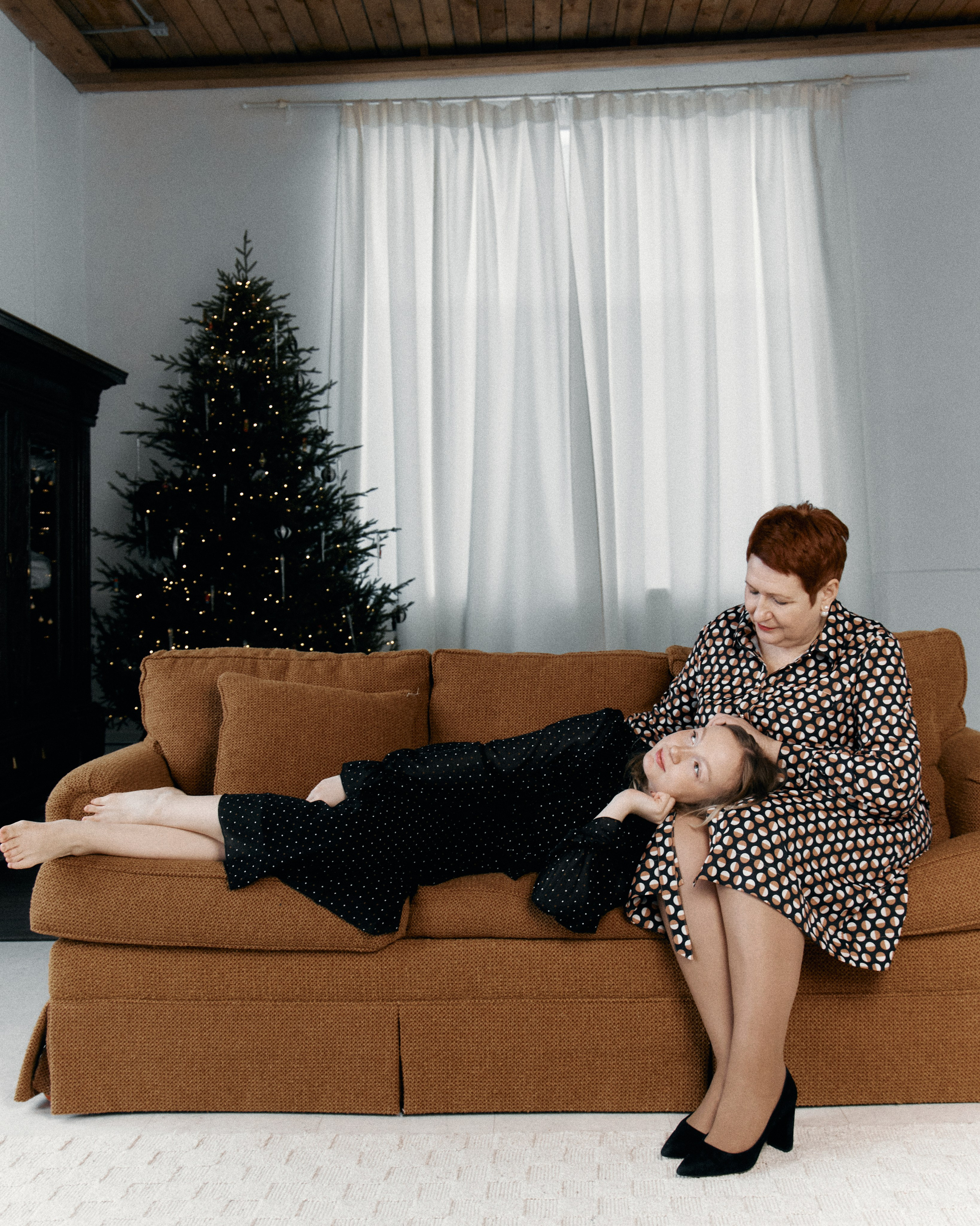 Вера с родителями. Фотограф Мария Мазунина