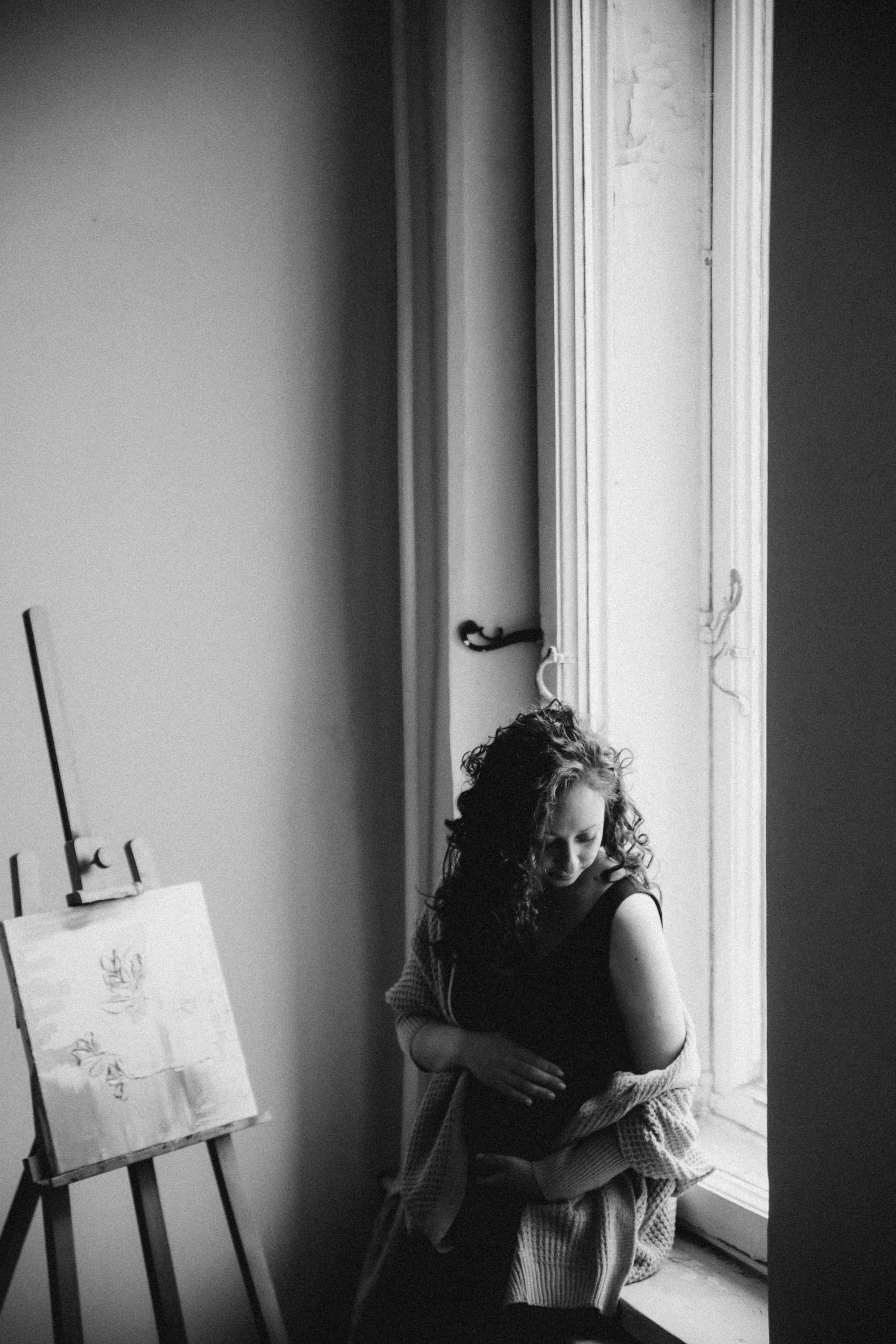 Беременность. Семейный фотограф и фотограф новорожденных в Санкт-Петербурге Алевтина