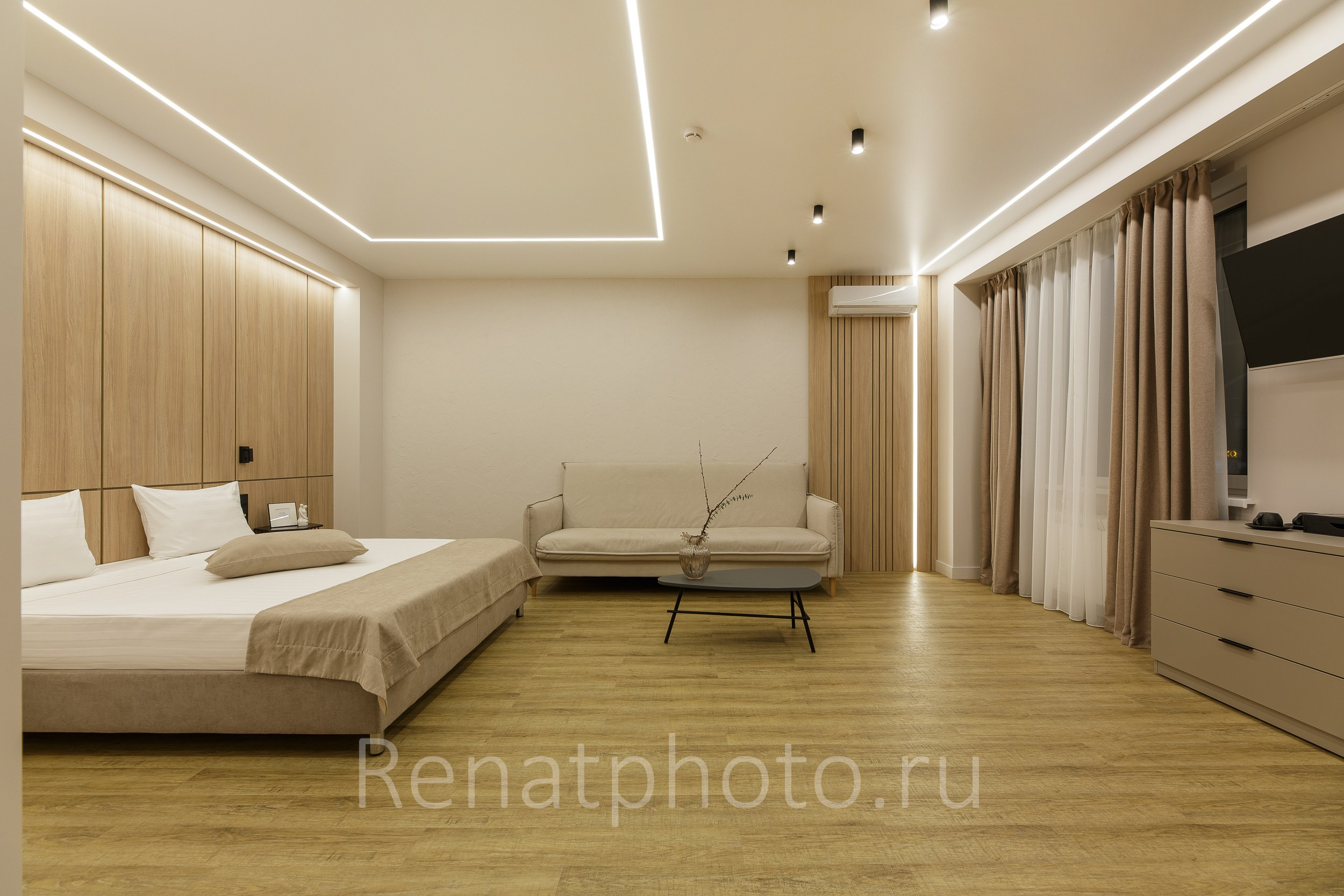 Интерьерная фотосъёмка отелей в г. Анапа. Профессиональная фотосъёмка интерьеров, предметная фотосессия еды для меню г. Анапа