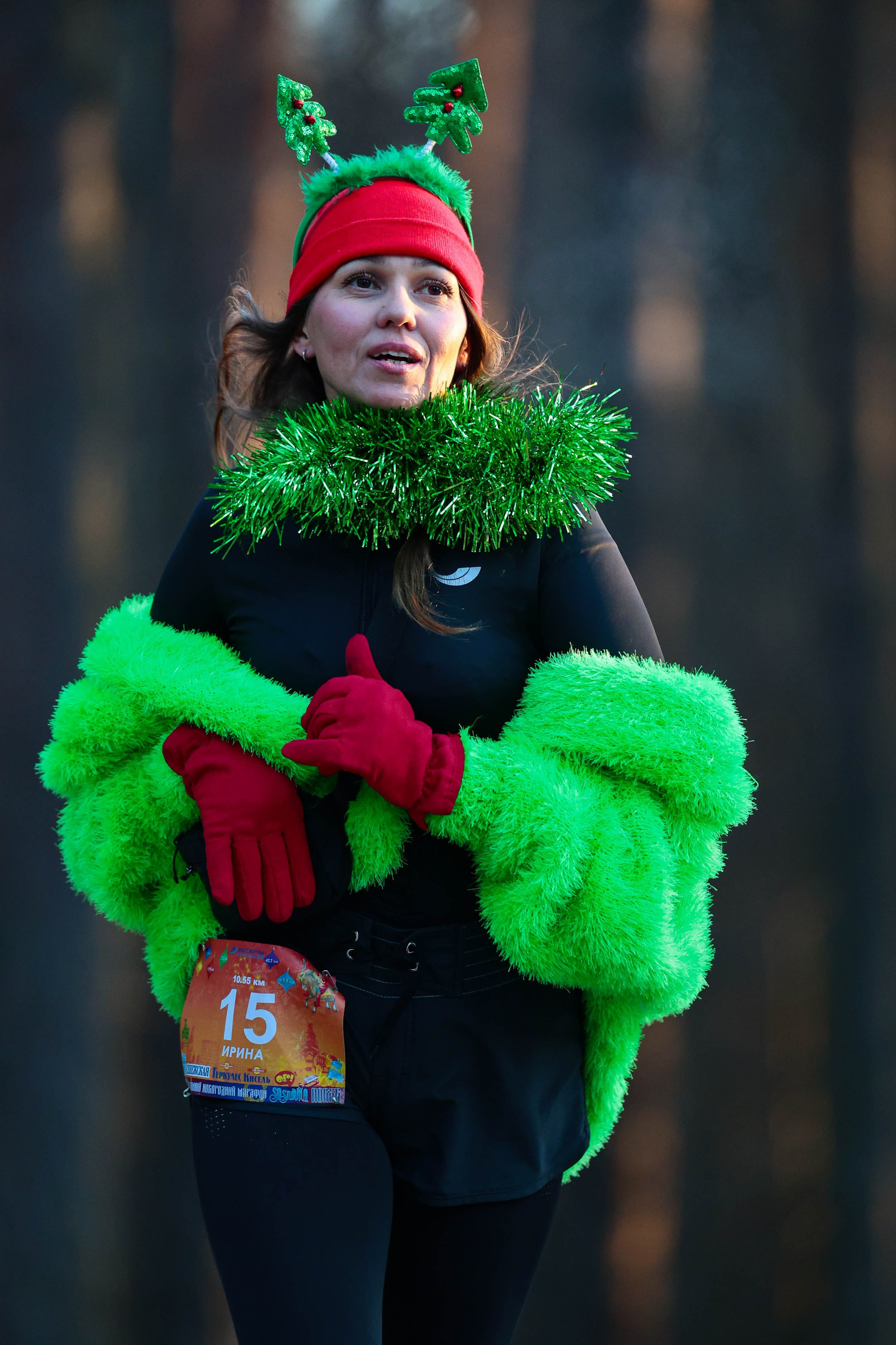 Новогодний марафон «Sosnovka Horse» 2025. Спортивный фотограф в Санкт-Петербурге Илья Vacool