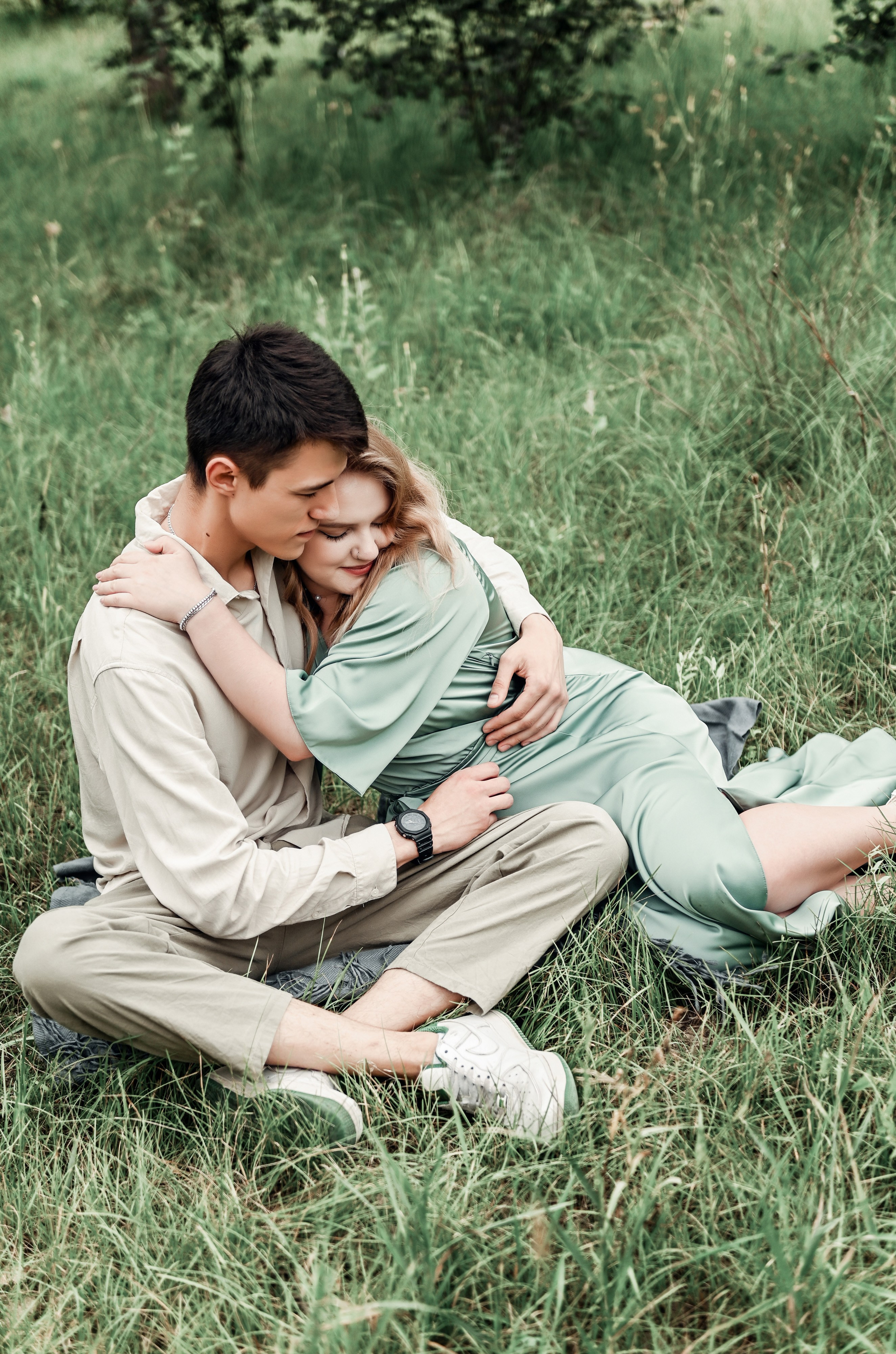Love story прогулка вместе с песиком))). Свадебный, семейный, детский, контент фотограф в Омске Максим Ильин