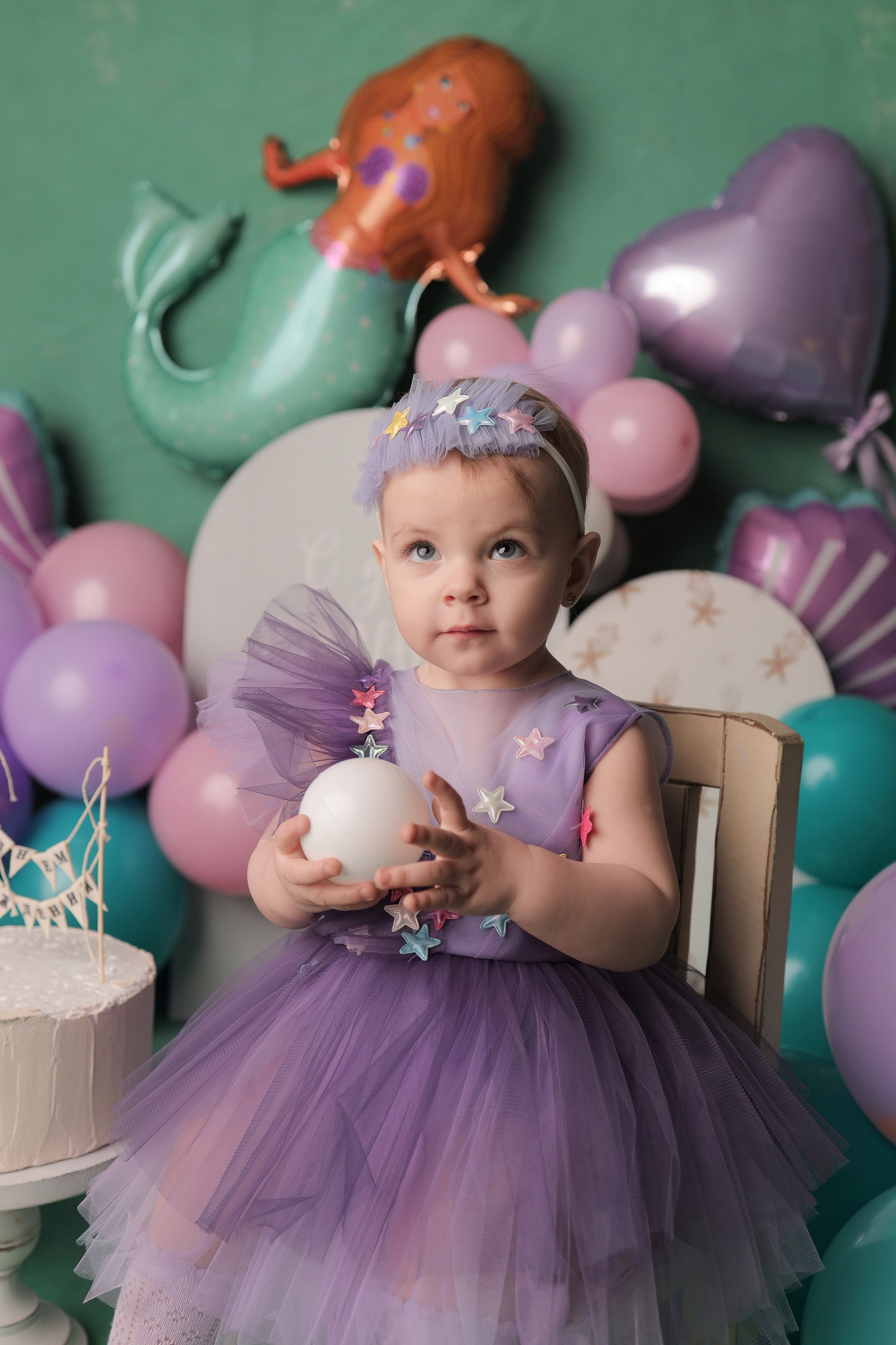 Анечка, 1 годик. Фотограф новорожденных в Новокузнецке Анна Горошникова