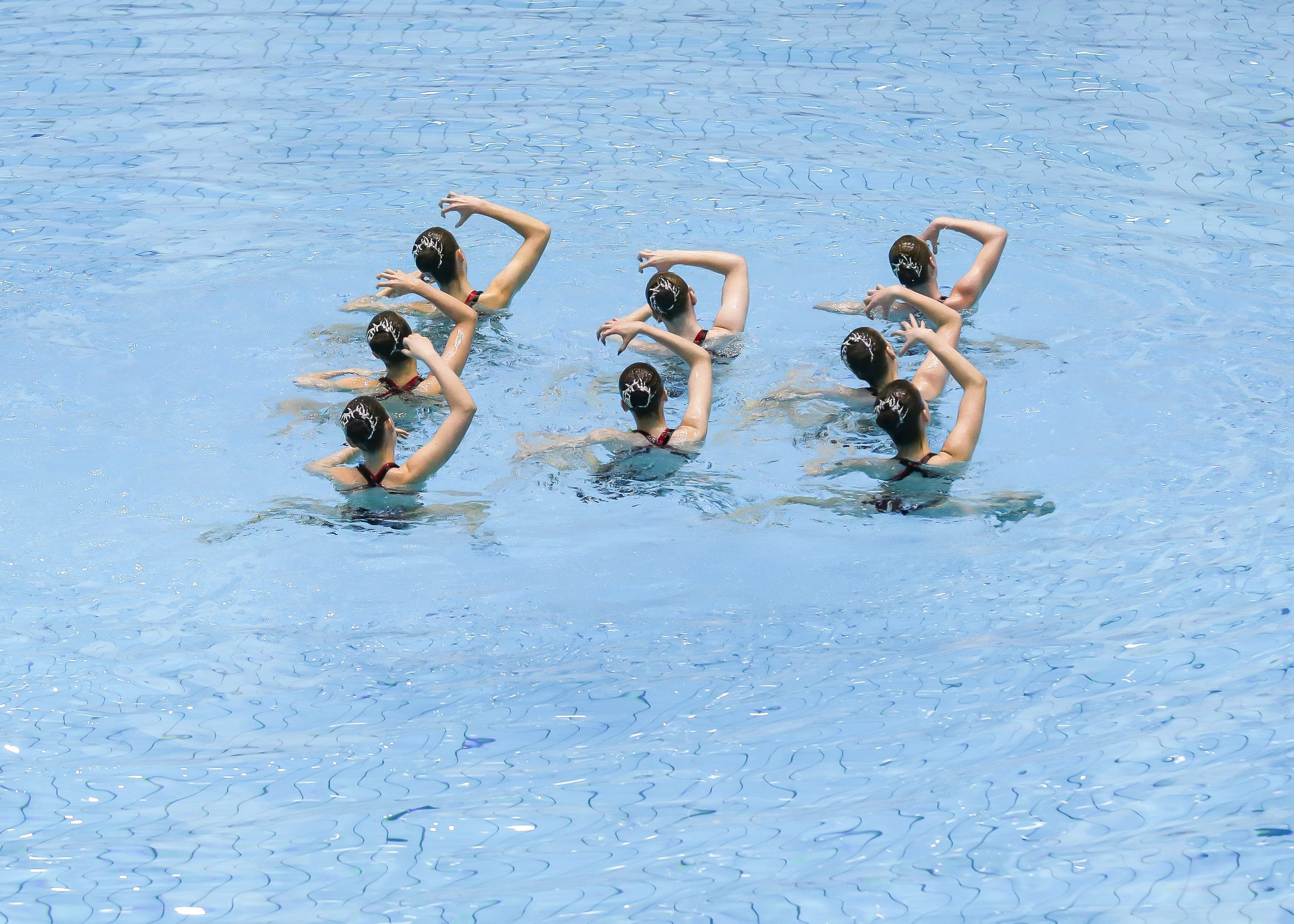 Первенство России по синхронному плаванию. Техническая программа. Группы. Репортажный фотограф в Москве