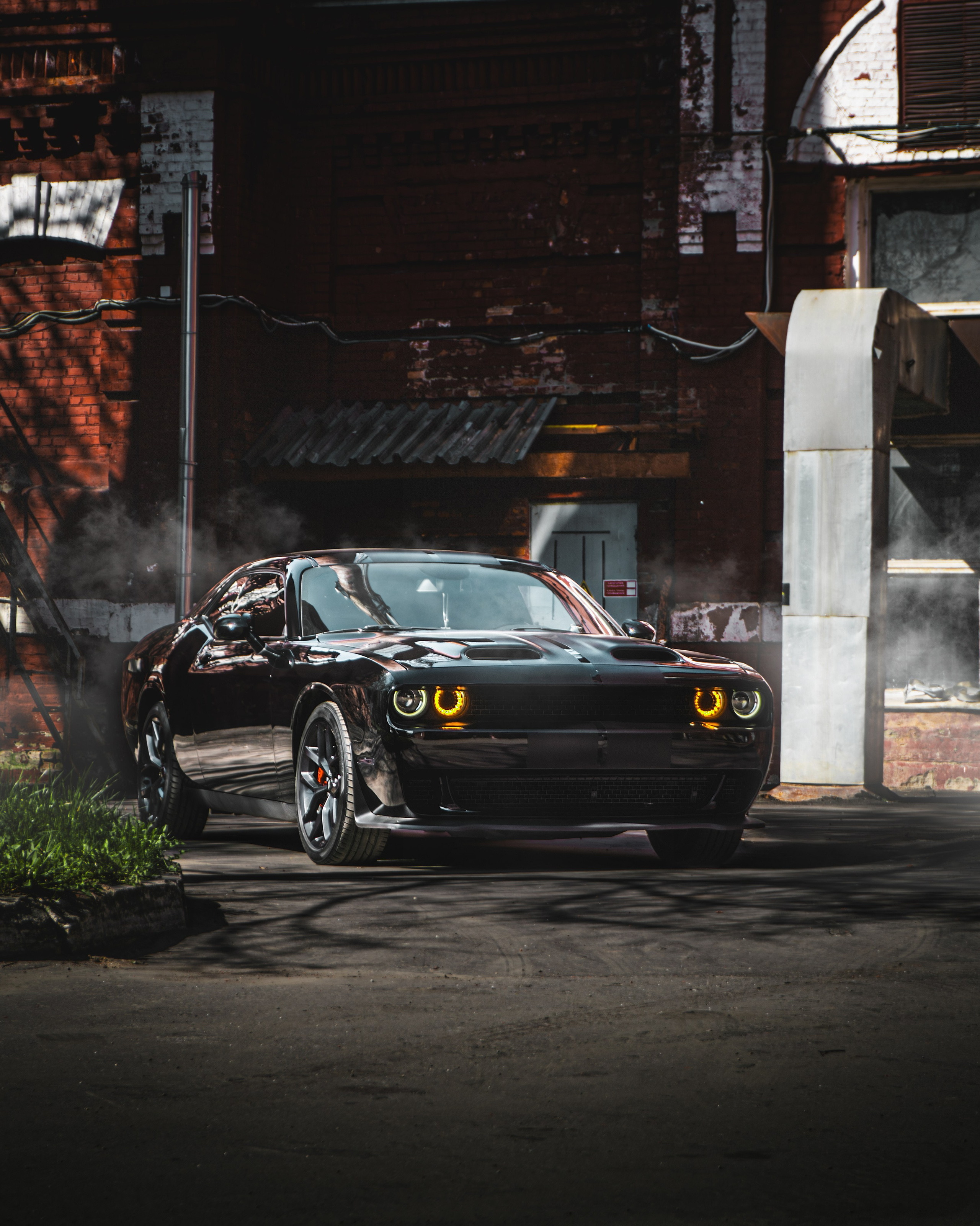 CHALLANGER & CORVETTE. Автомобильный фотограф в Москве