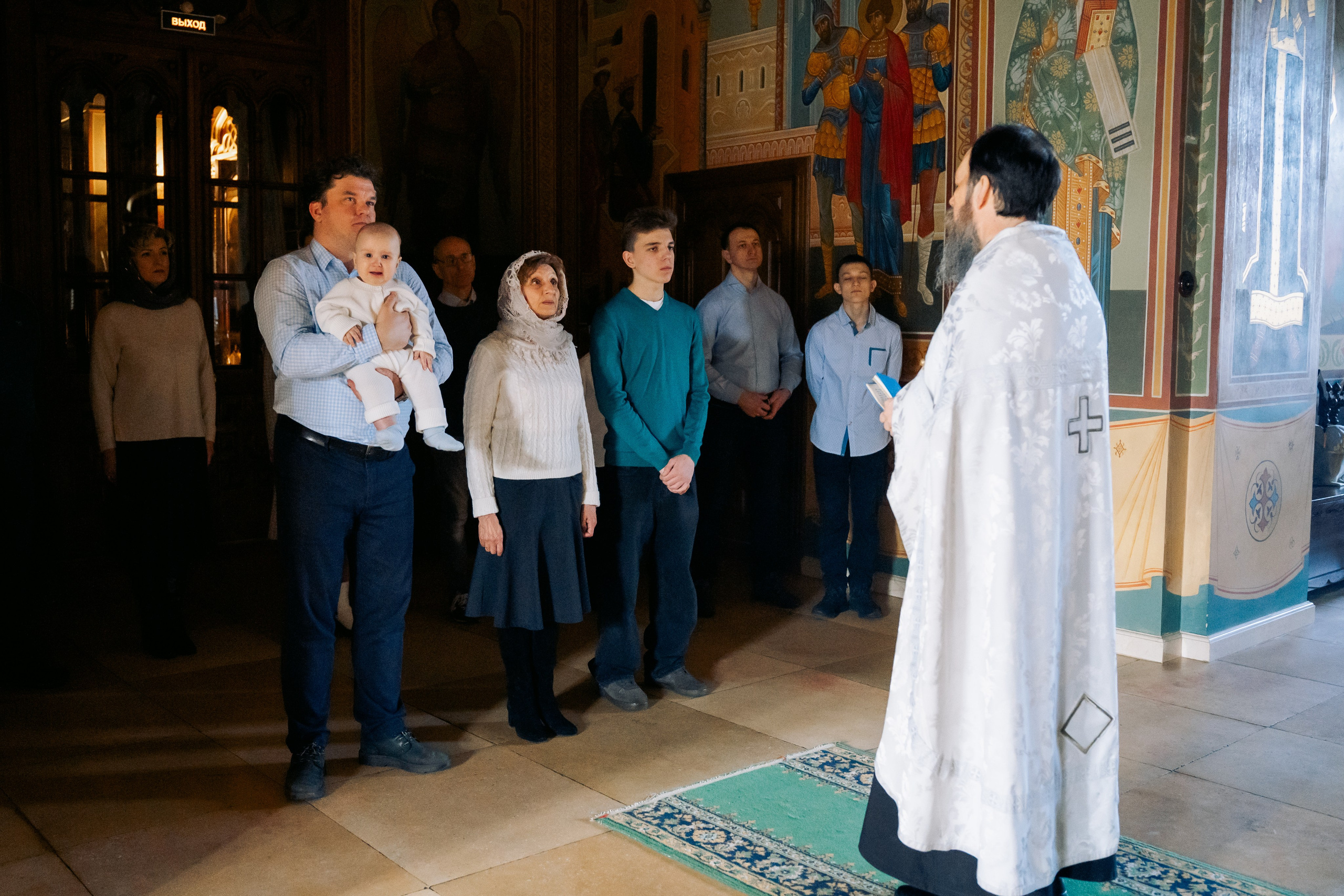 Крещение Мирона. Фотограф Казакова Анастасия