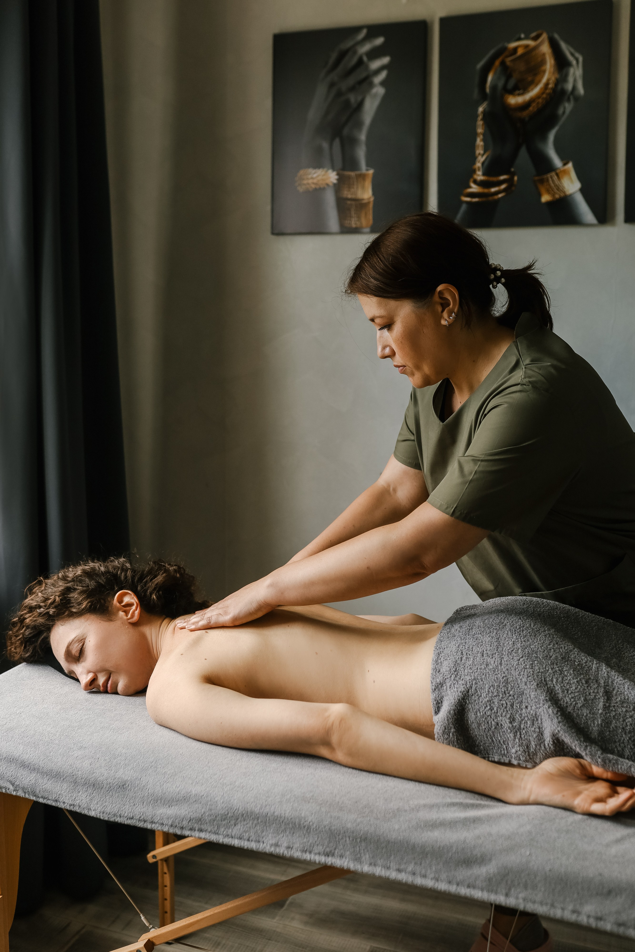 Студия массажа Альма. Фотопродакшн продающего контента