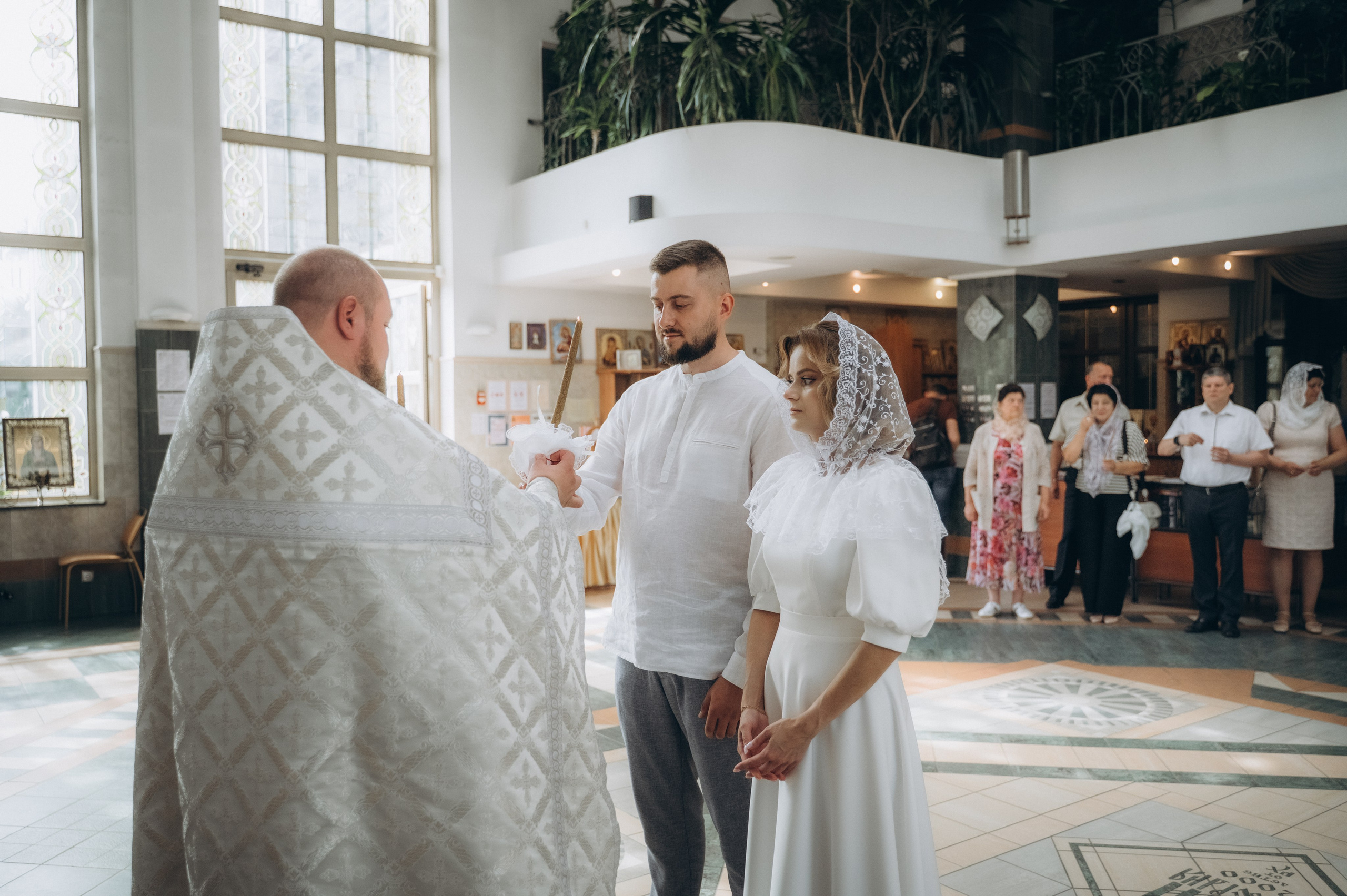 Венчание Сергей и Юлия (Дом милосердия). Семейный фотограф в Минске Дарья Дреко