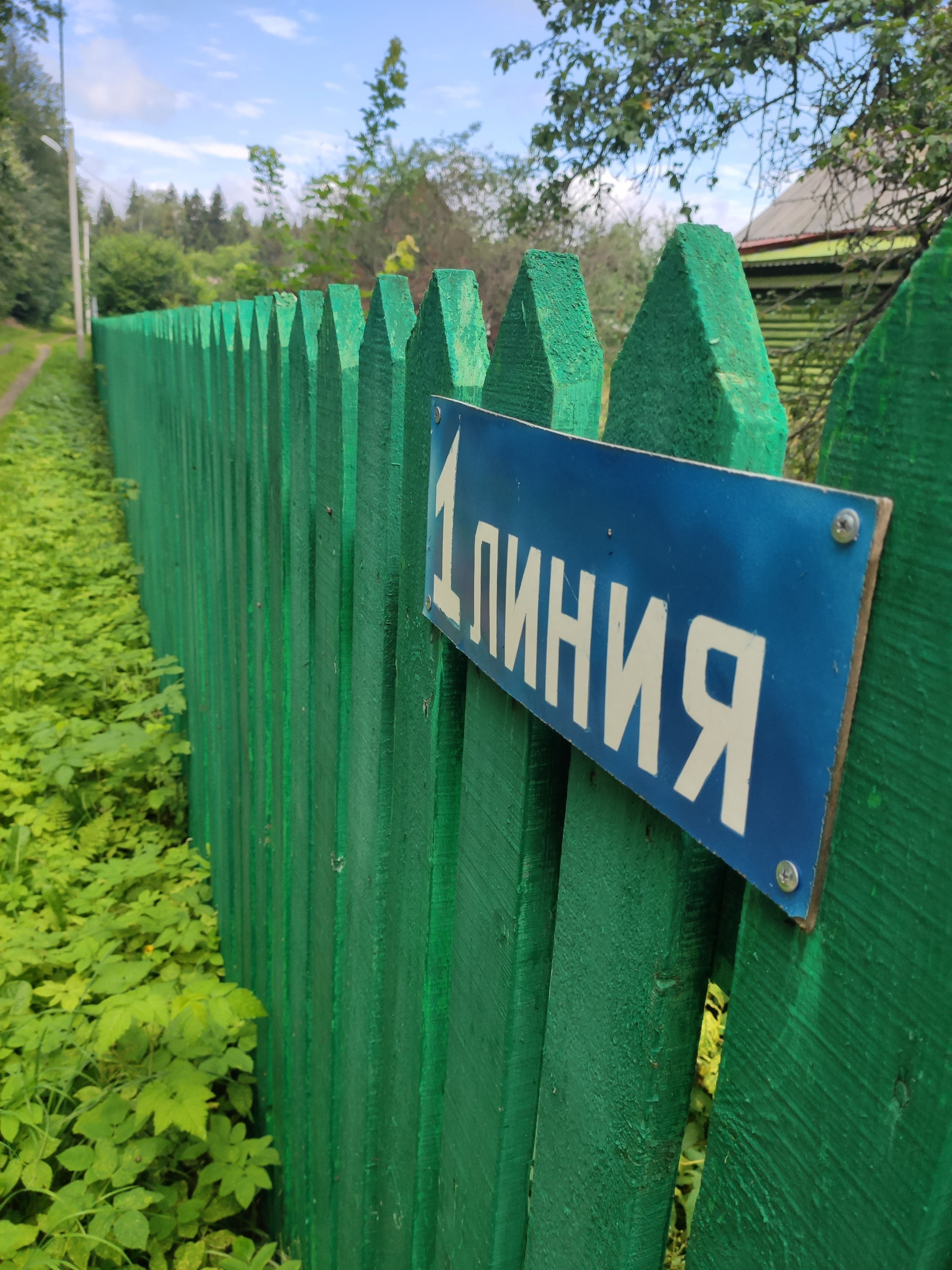 На участках всего 4 линии