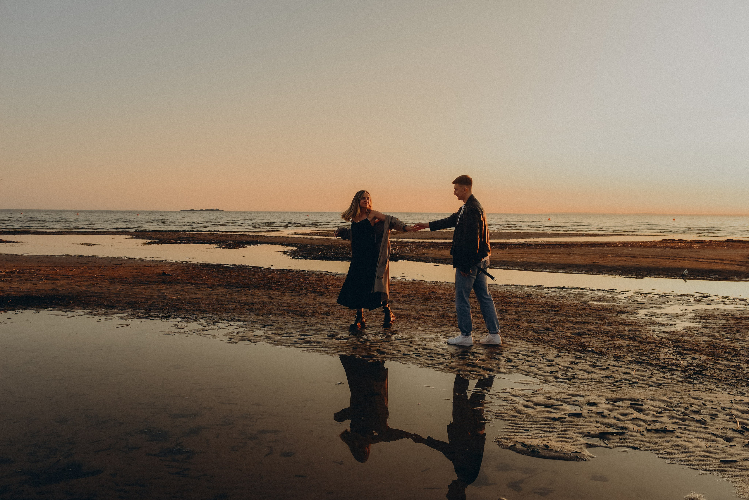 Love story на Финском заливе. Наталья и Сергей. Семейный и свадебный фотограф в Санкт-Петербурге Яна