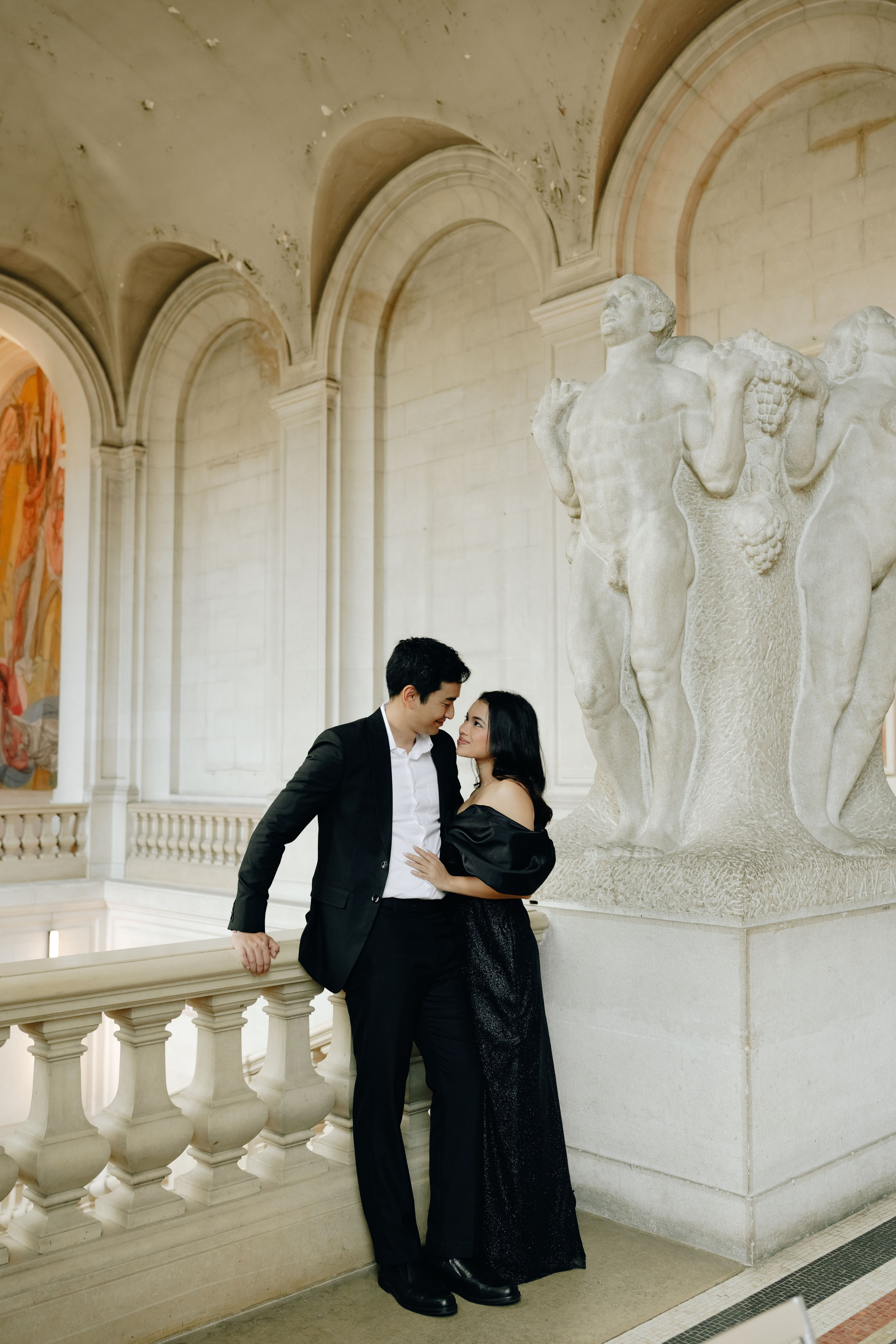 Fifi & Shamil | The Museum of Art. Профессиональный свадебный фотограф в Женеве и Швейцарии | Таня Вовчецкая