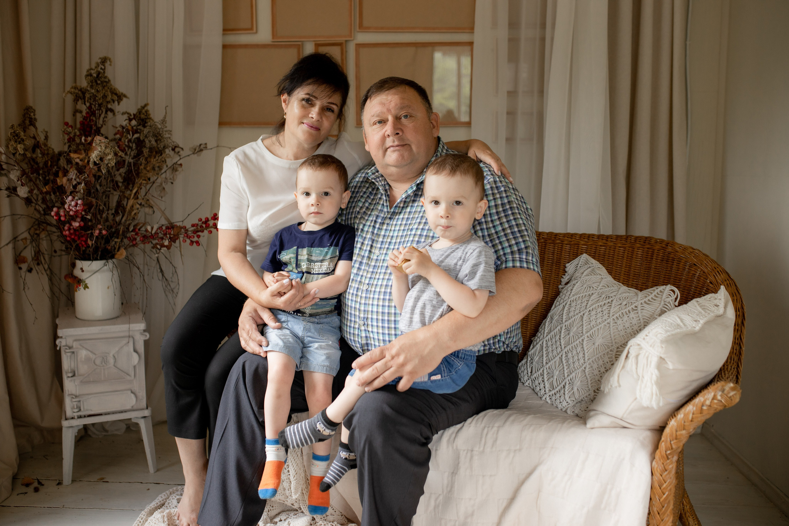 Семейная фотосессия на даче. Фотограф в Железнодорожном и Балашихе