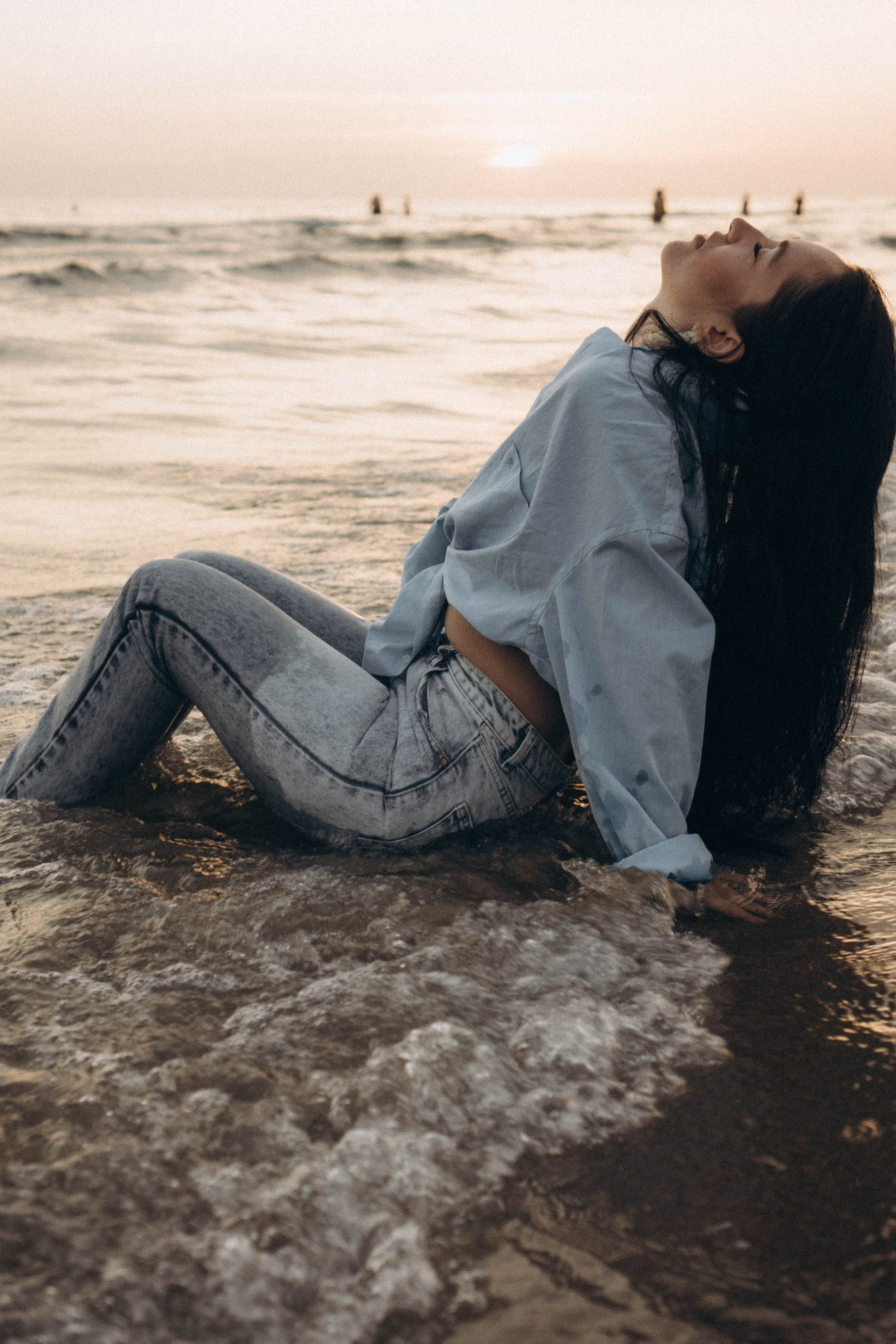 Июльский вечер на берегу черного моря. Профессиональный фотограф, Санкт-Петербург — Виктория Богомолова