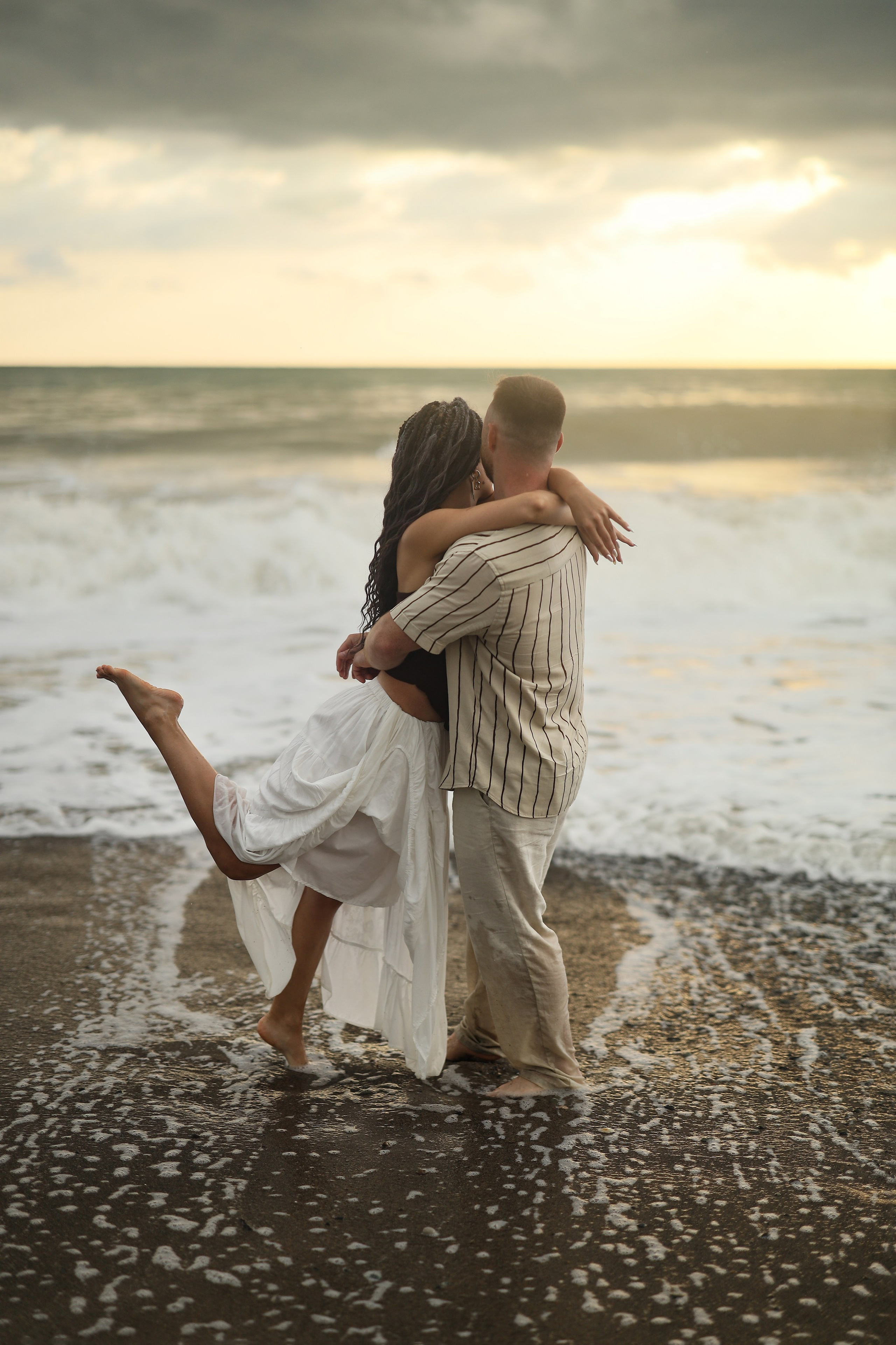 Love story на пляже Абхазии. Свадебный и семейный фотограф в Абхазии Жанна Соснина