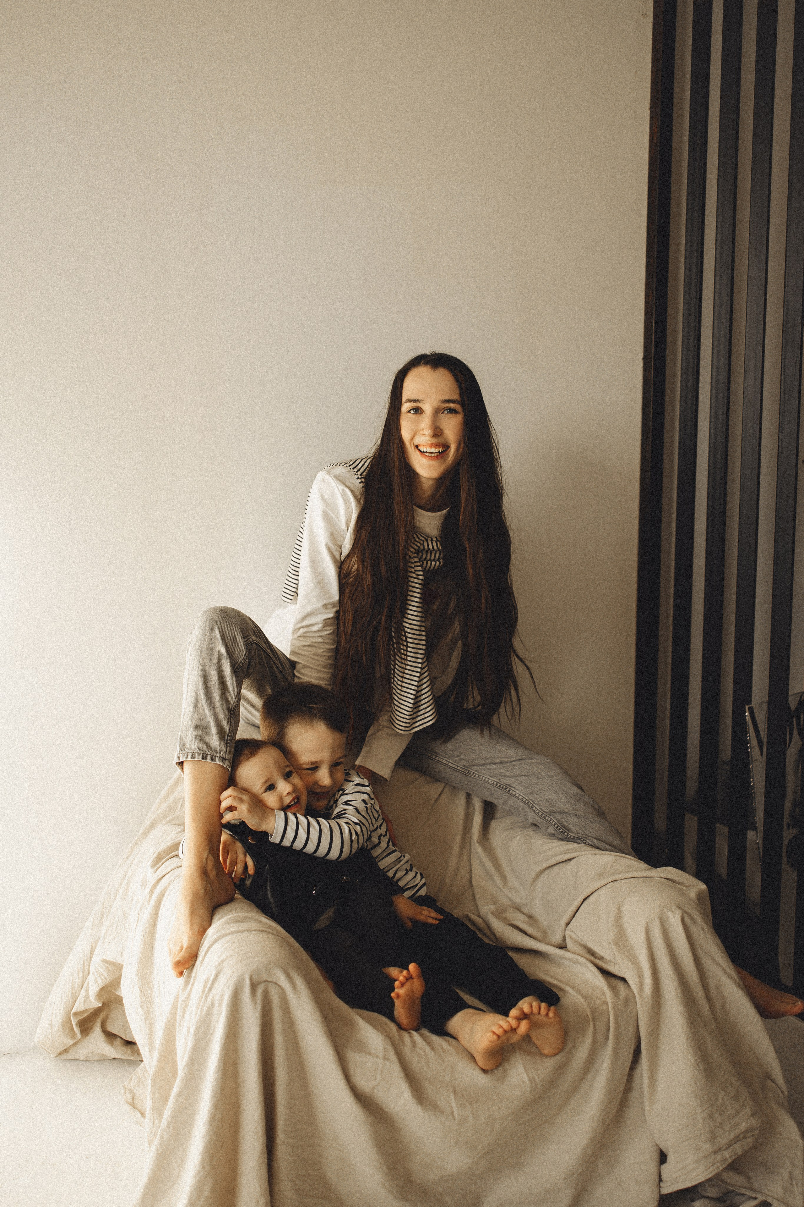 Семейная история в студии. Семейный и детский фотограф, таганрог, ростов-на-дону