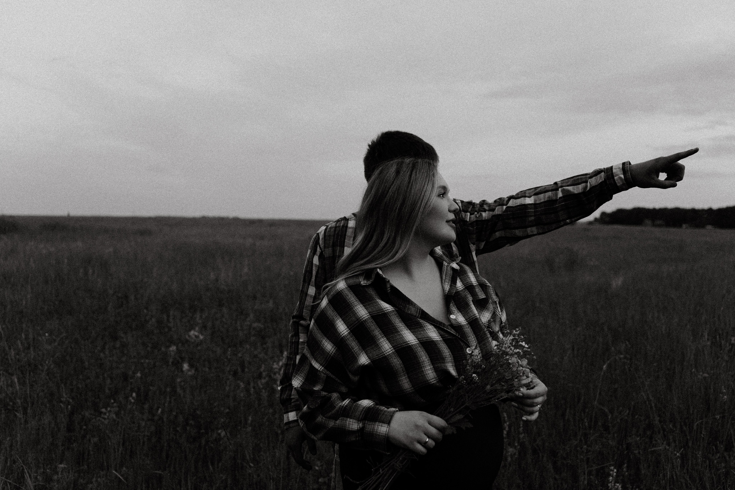 Парная съемка на природе