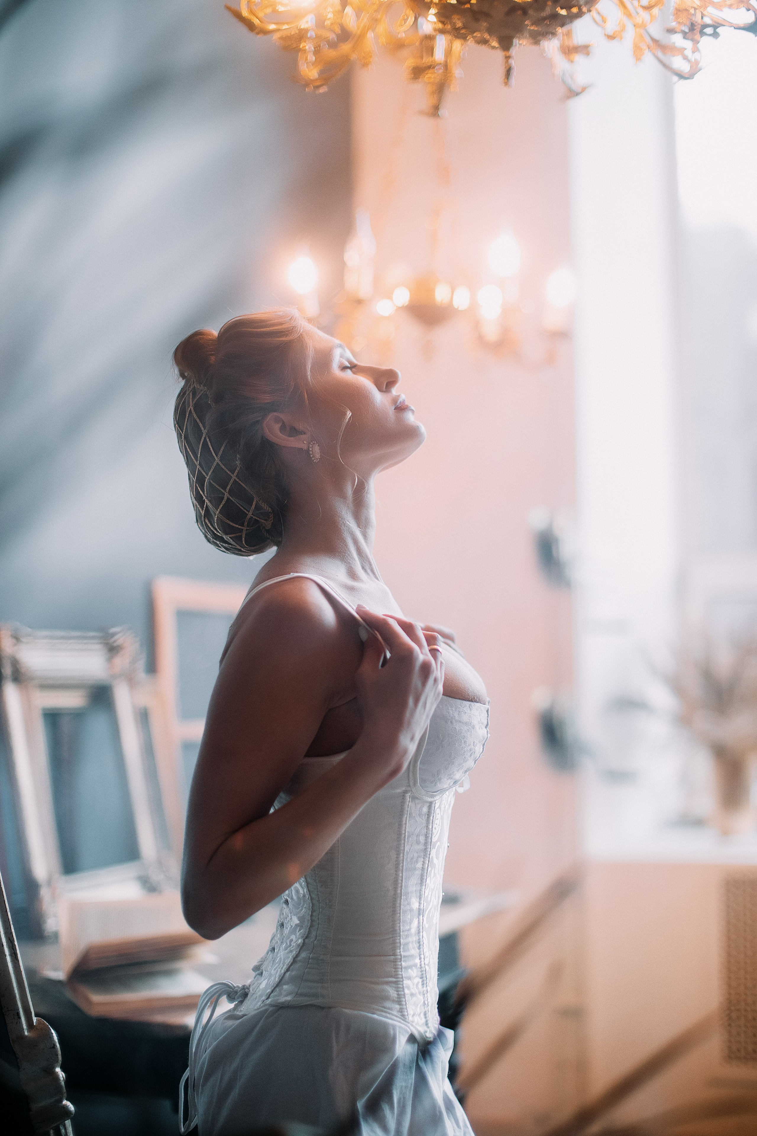 Студии & отели. Модель Москва каталожная и творческая съемка Anna Antlers