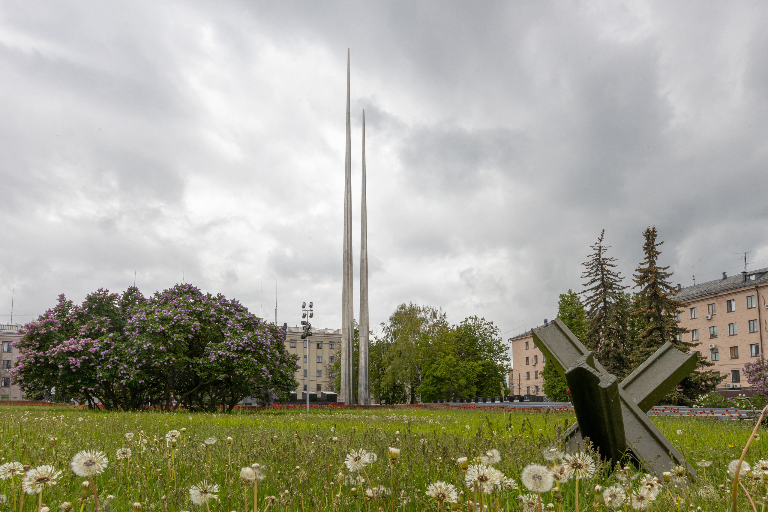 Мемориал «Три Штыка» на «Площади Победы» в г. Тула. Фотограф в Туле Крупский АнДРей. Фотостудия «КАДР71» в Туле