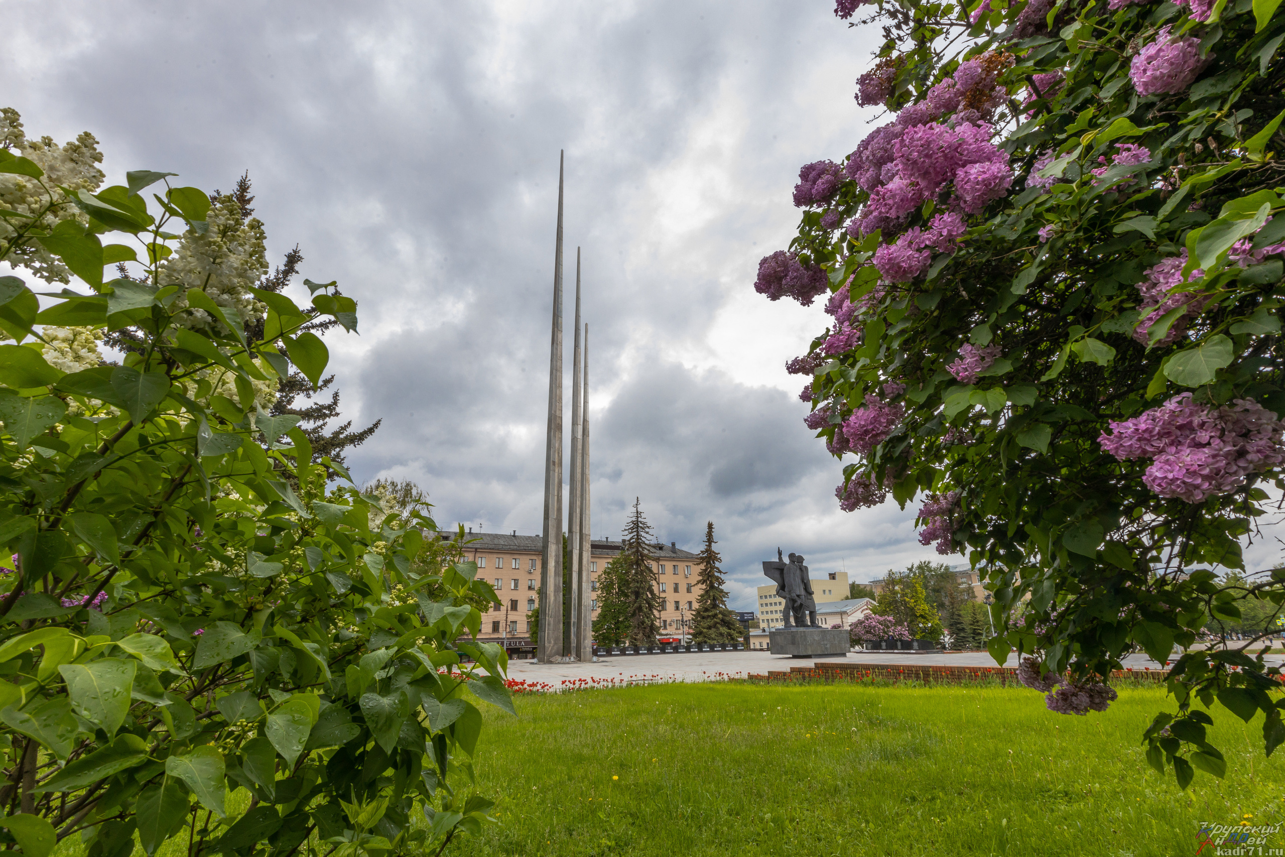 Мемориал «Три Штыка» на «Площади Победы» в г. Тула. Фотограф в Туле Крупский АнДРей. Фотостудия «КАДР71» в Туле